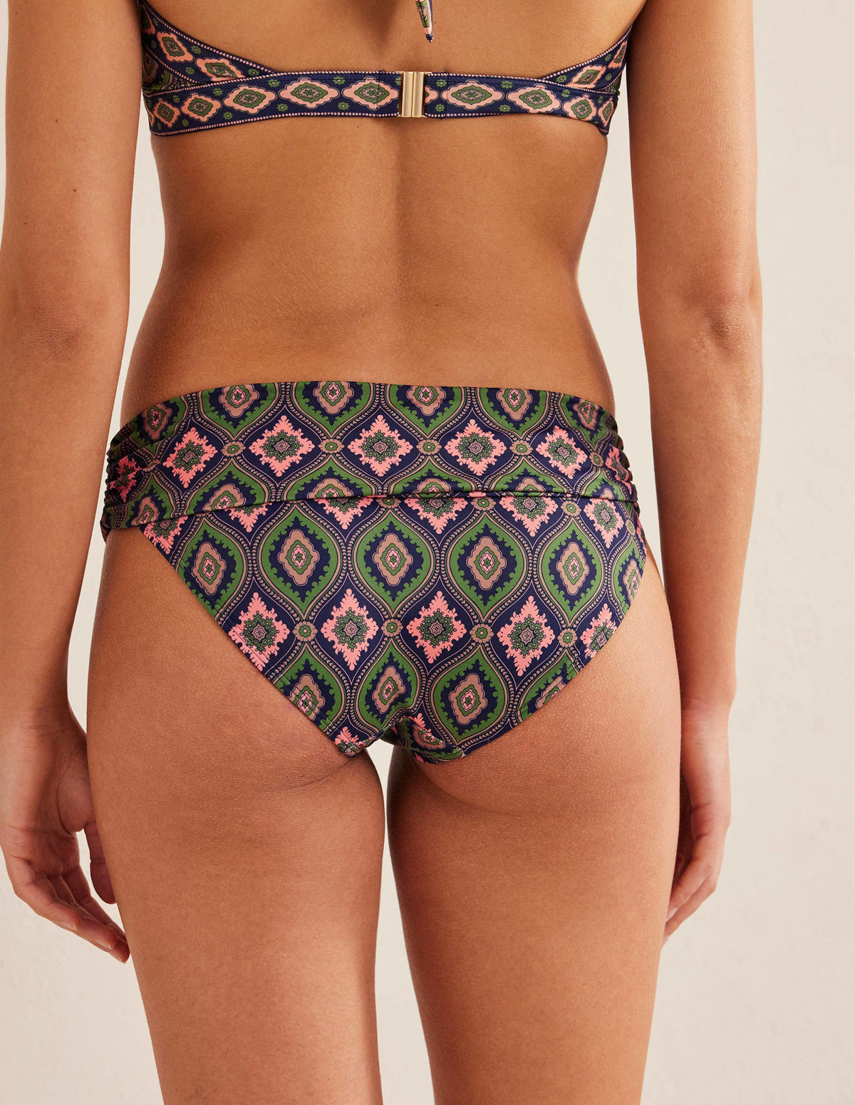 Classic Fold Bikini Bottoms-Park Ranger, Exotic Diamond - Image 3