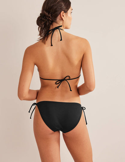 Symi String Bikini Top-Black