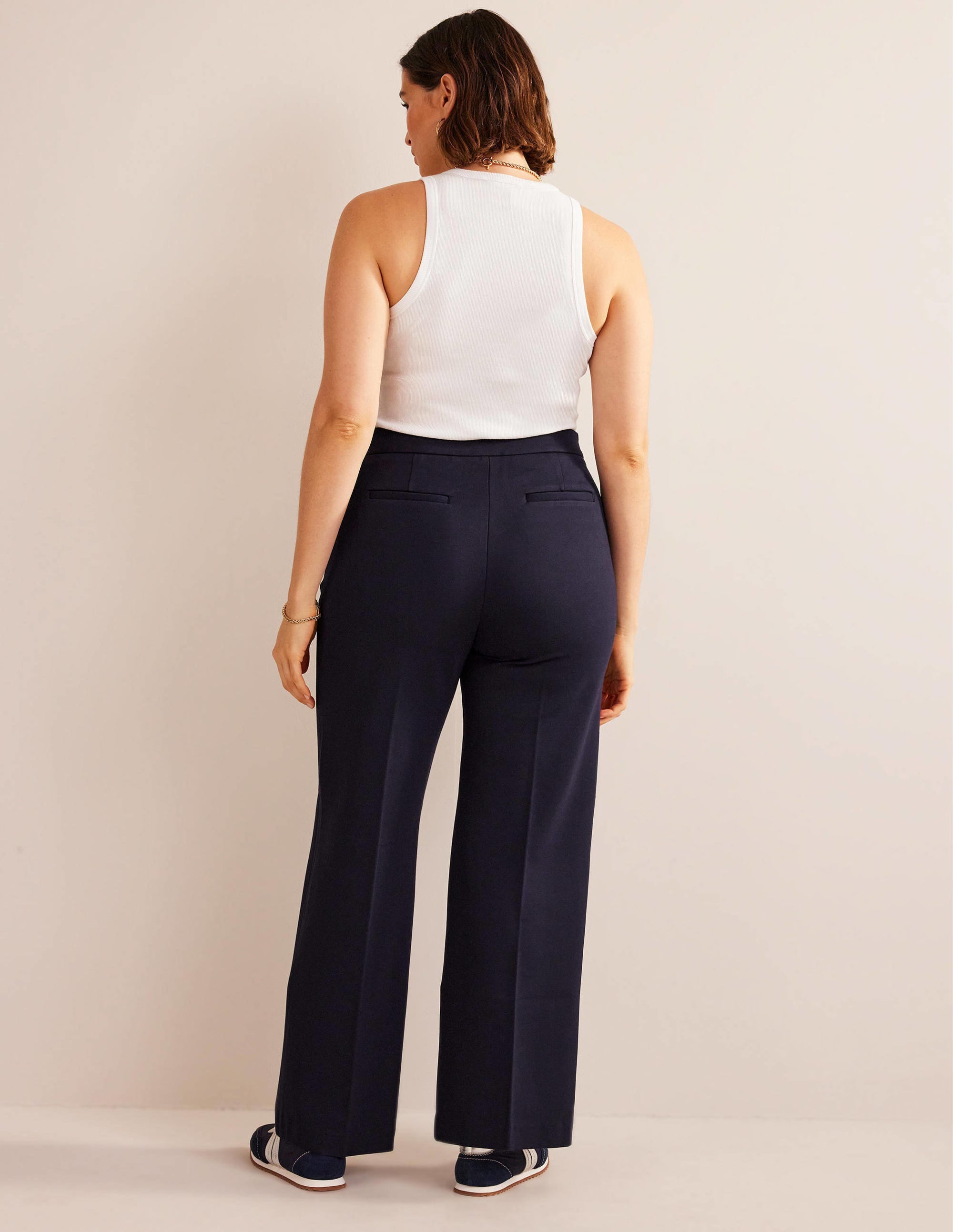 Westbourne Ponte Pants-Navy - Image 6