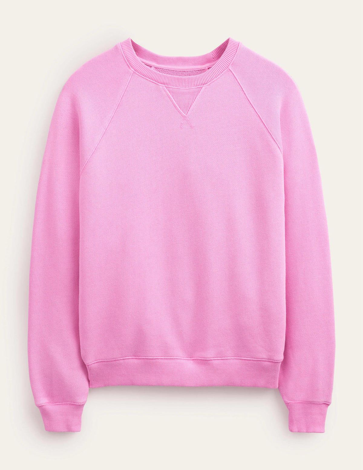 Relaxed Raglan Sweatshirt-Wild Orchid-5