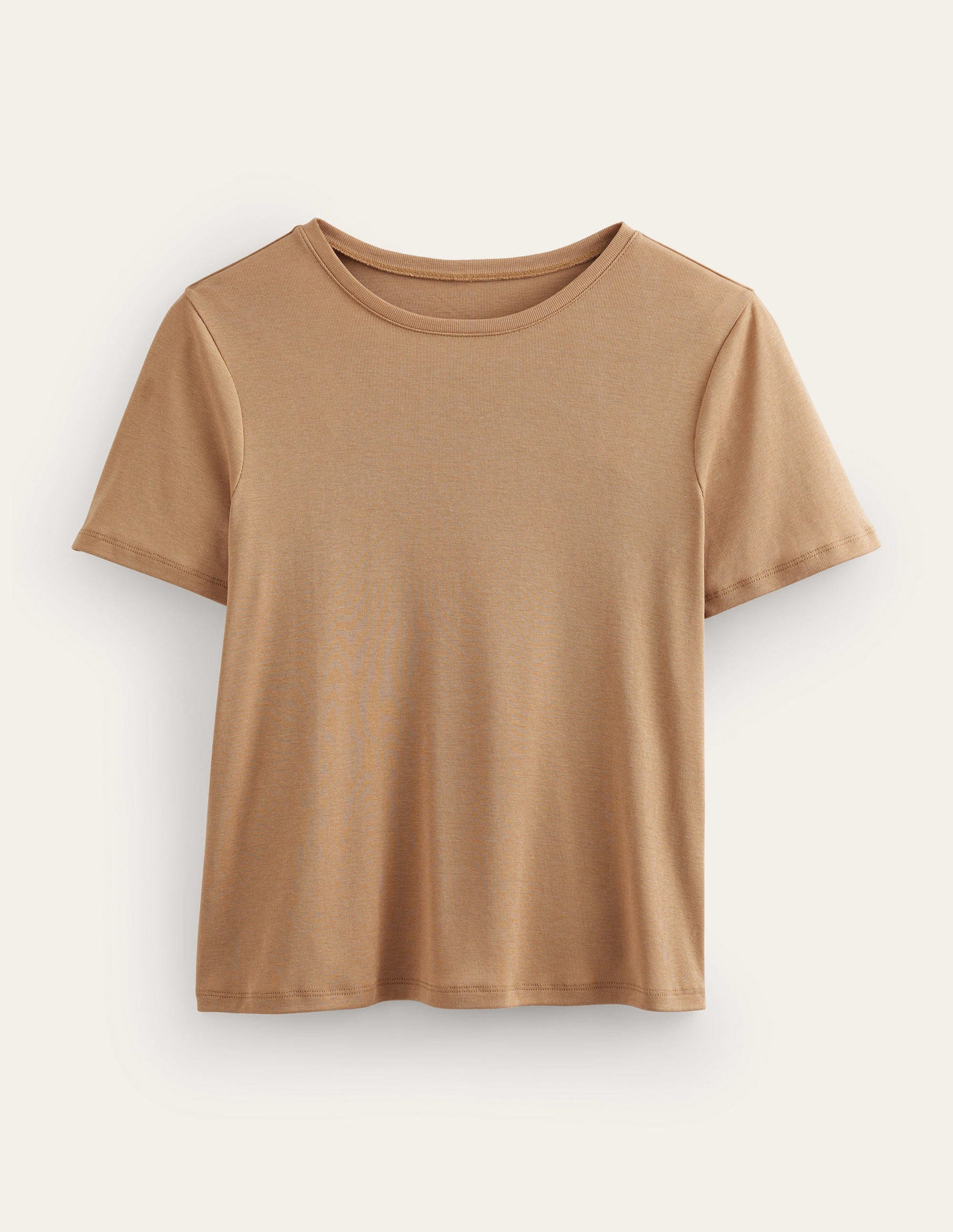Soft Touch T-Shirt-Camel-6