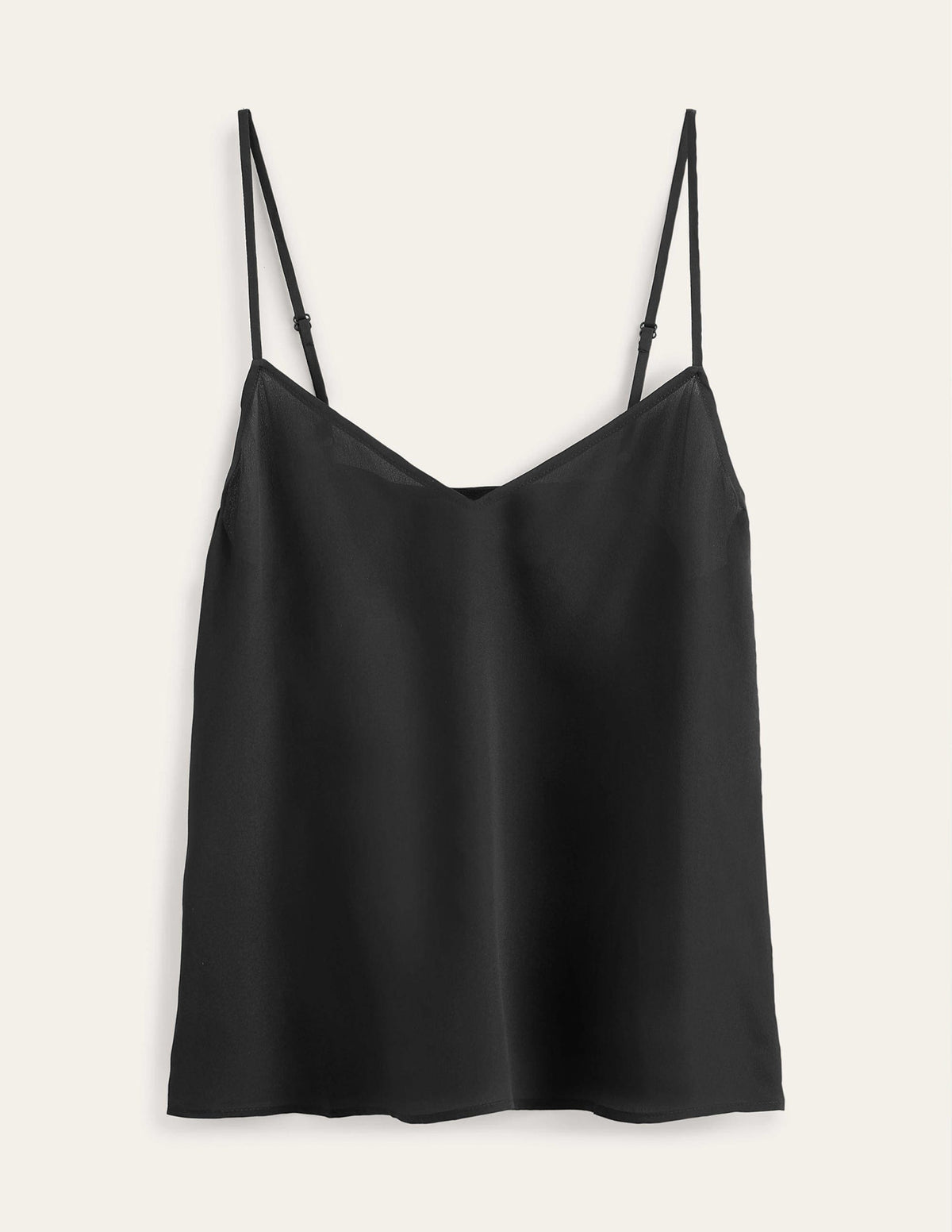 Silk Cami-Black - Image 4