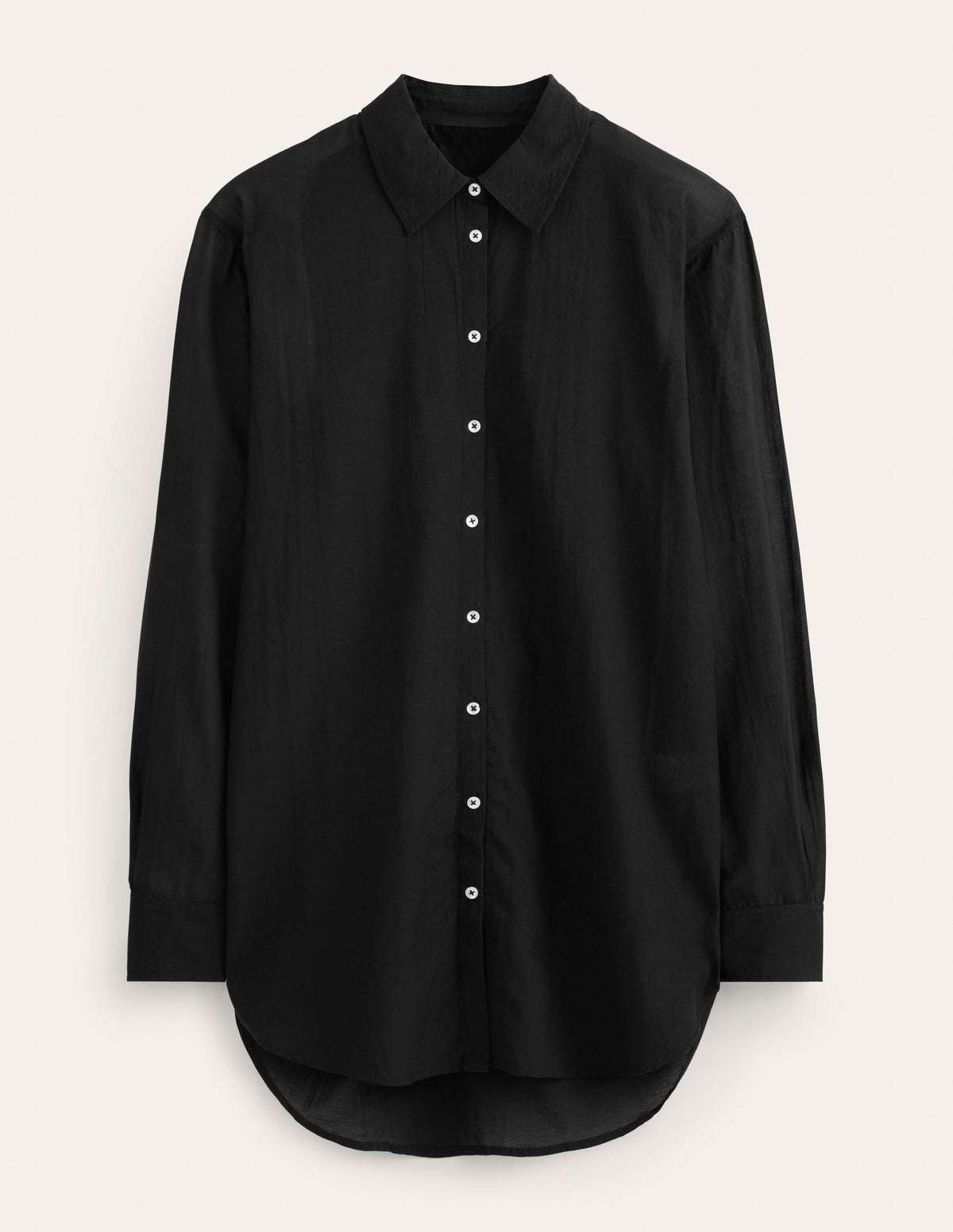 Holiday Longerline Shirt-Black-2