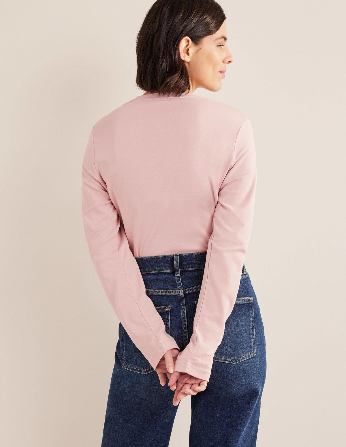 Perfect Long Sleeve T-Shirt-Milkshake - Image 3