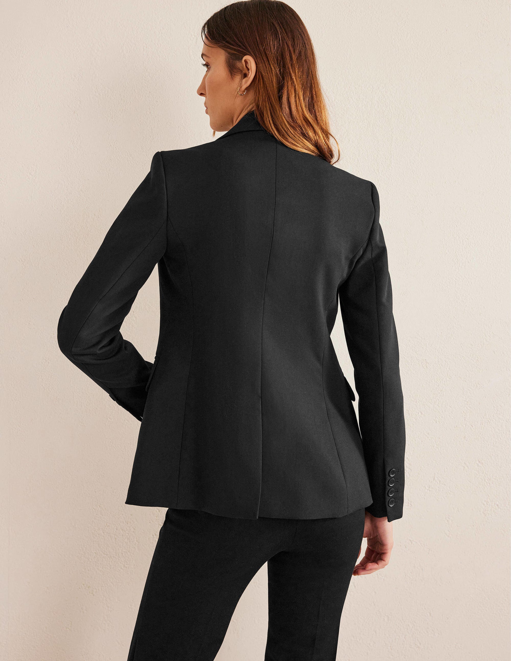 Tailored Suit Blazer-Black - Image 3