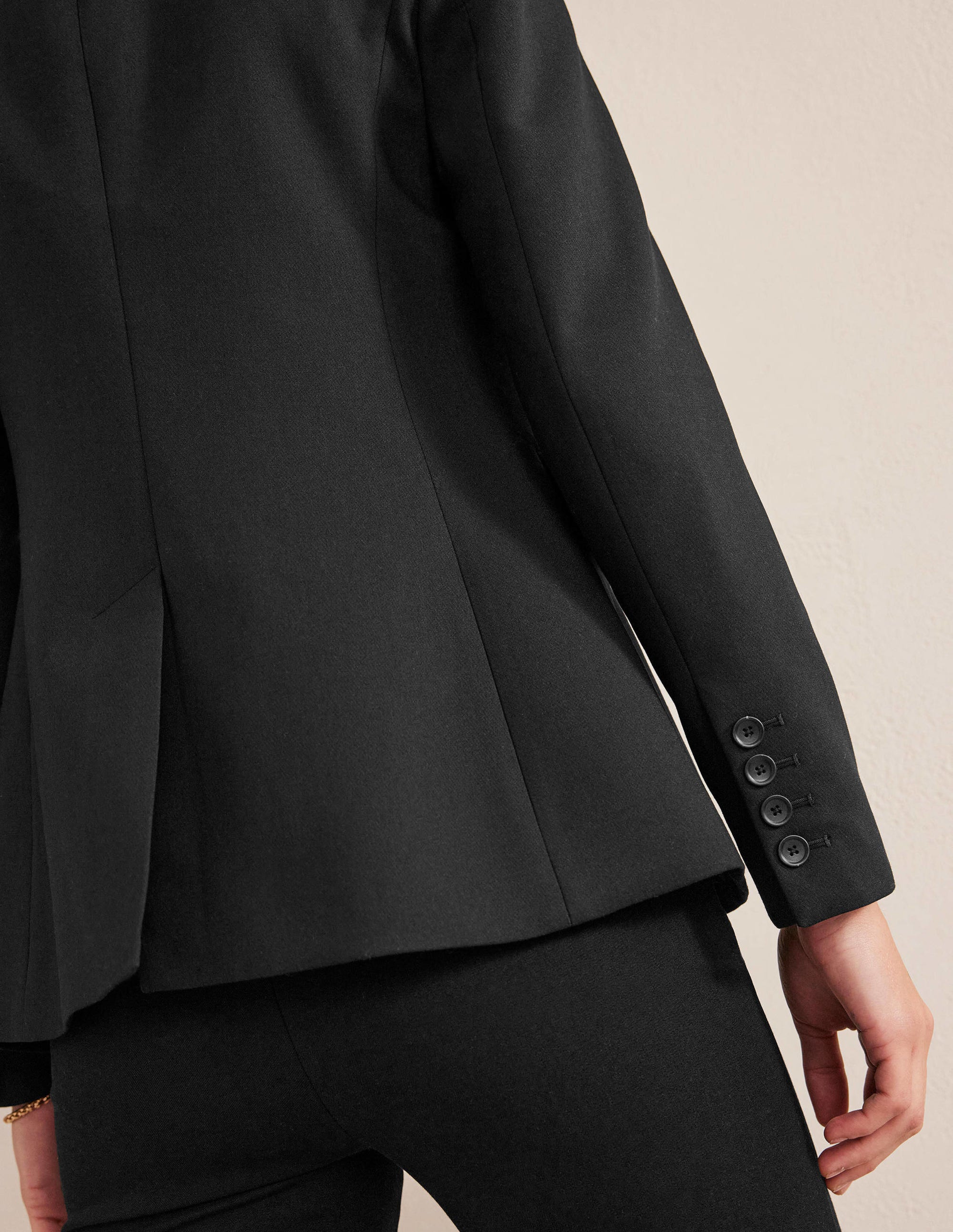 Tailored Suit Blazer-Black - Image 6