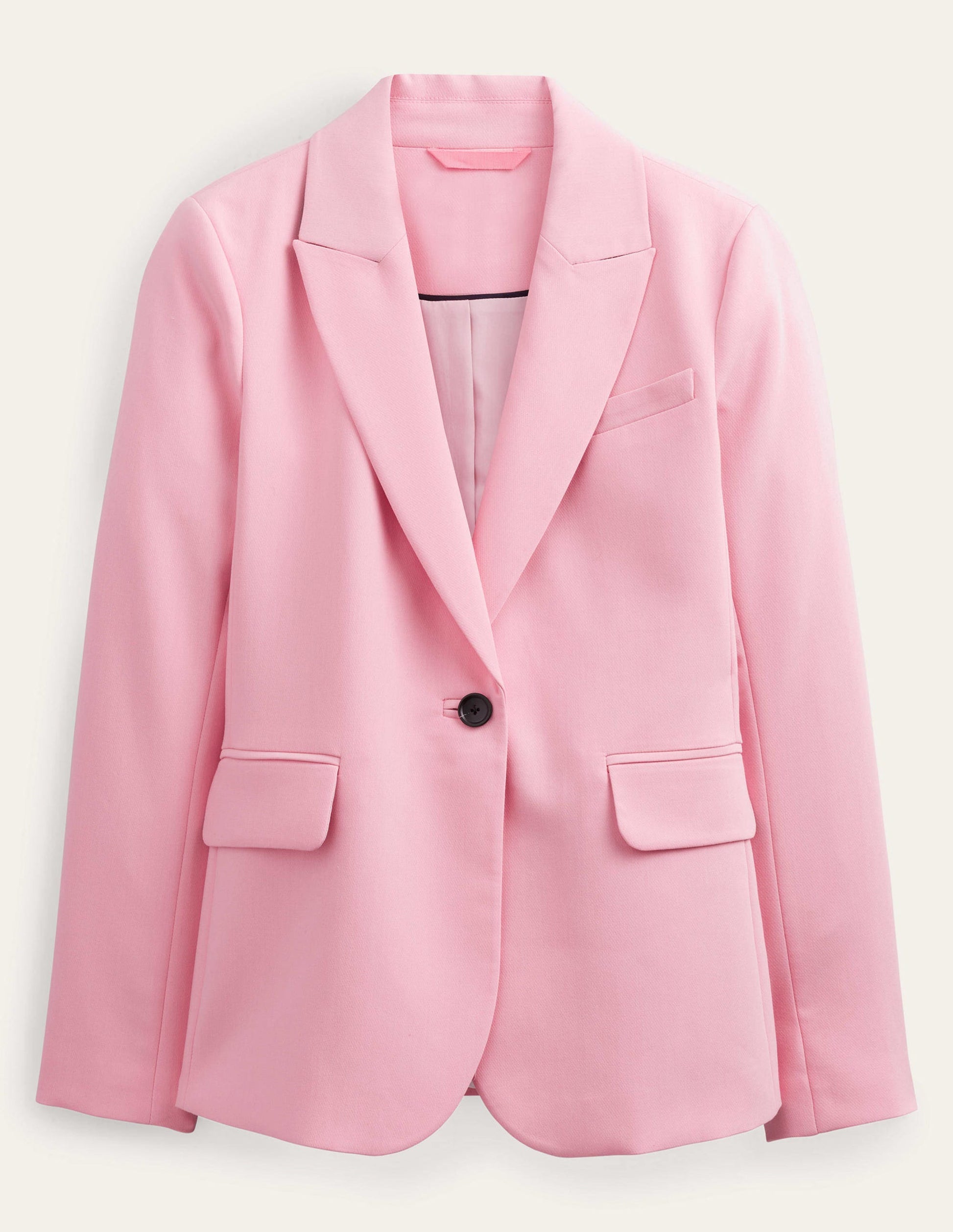 Tailored Suit Blazer-Pink-6