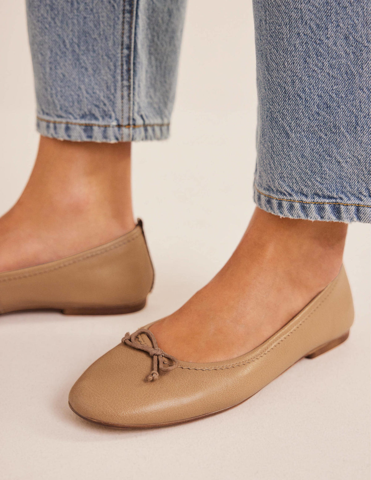 Kitty Flexi Sole Ballet Flats-Maple Sugar - Image 1