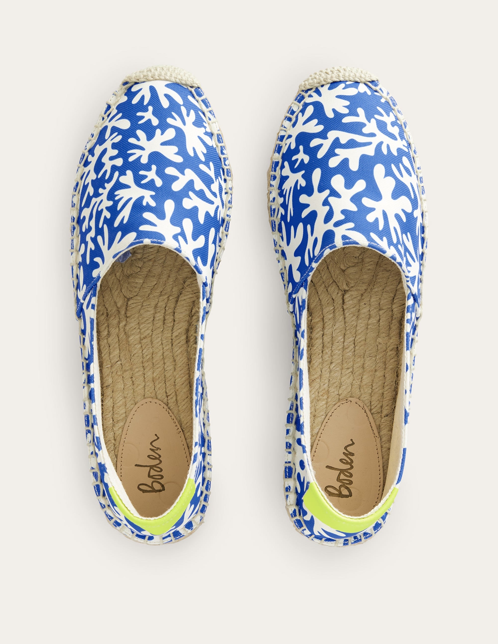 Classic Flat Espadrilles-Moroccan Blue - Image 5