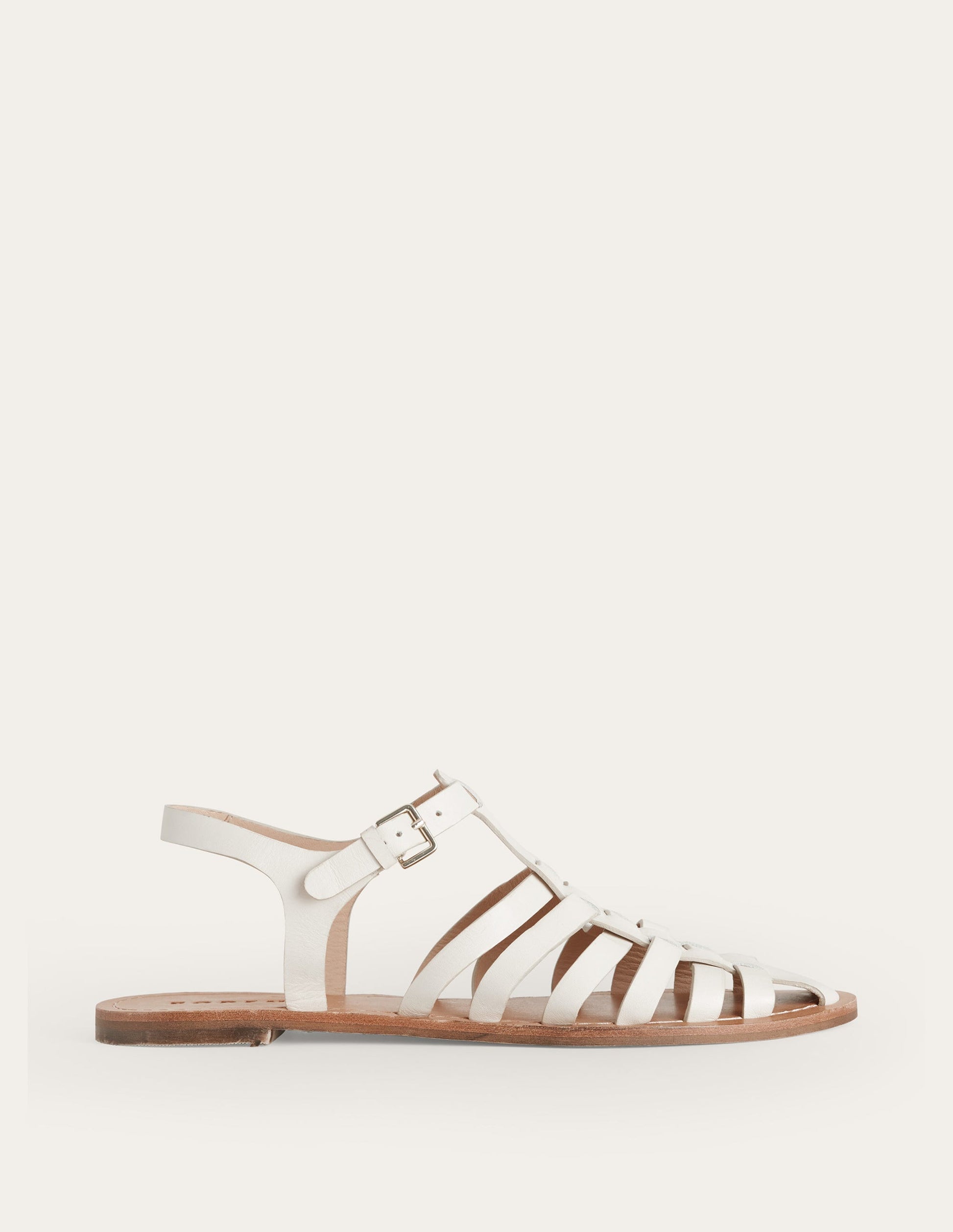 Traditional Fisherman Sandals-Ecru-2