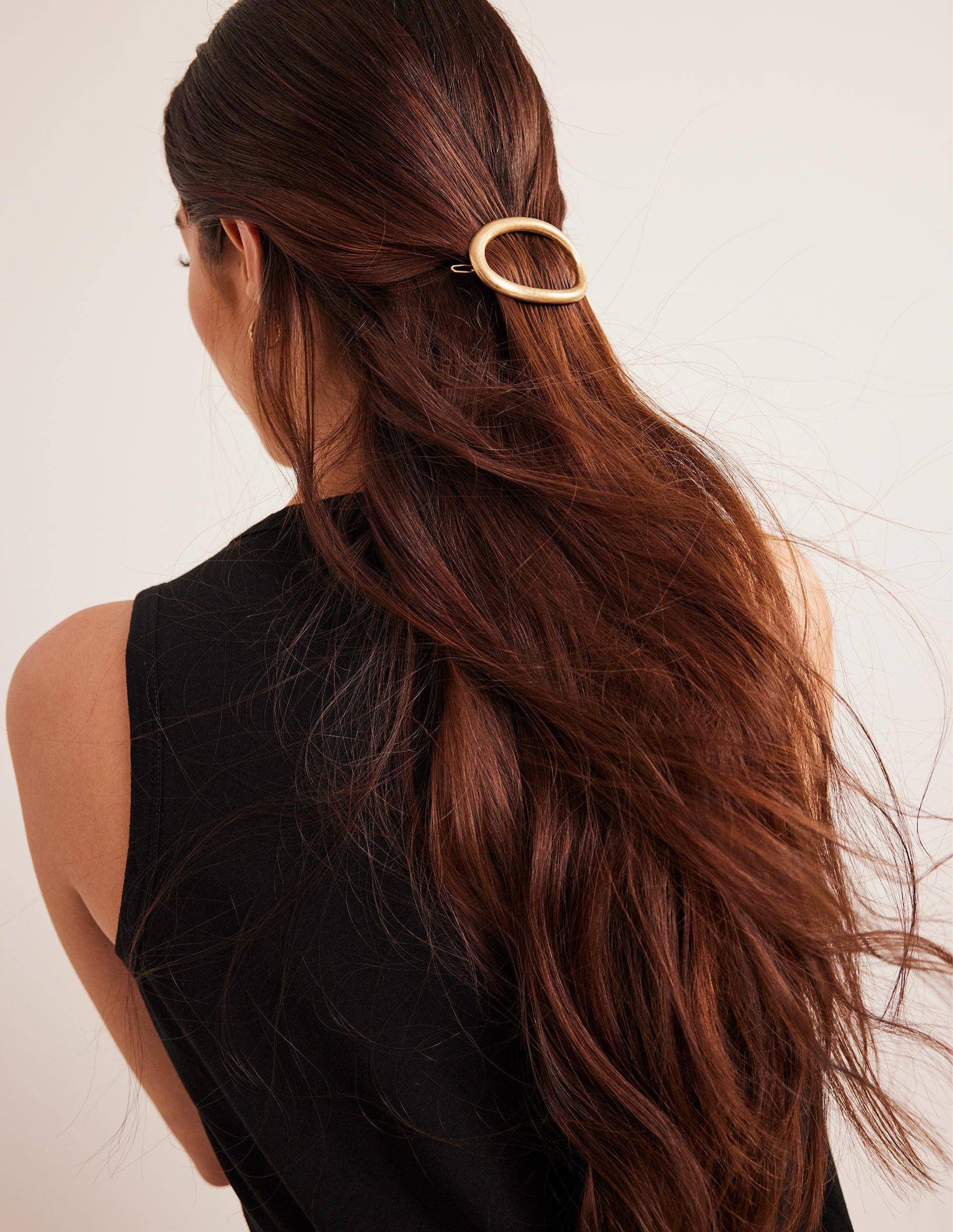 3 Pack Metal Hairslides-Gold - Image 1