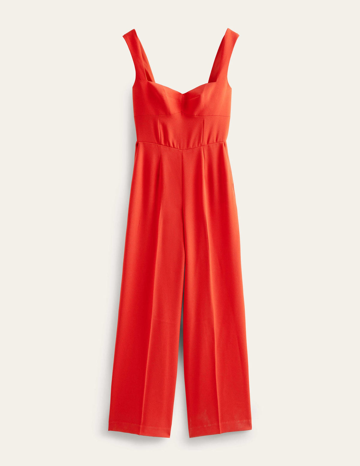 Sweetheart Wideleg Jumpsuit-Vermillion - Image 5
