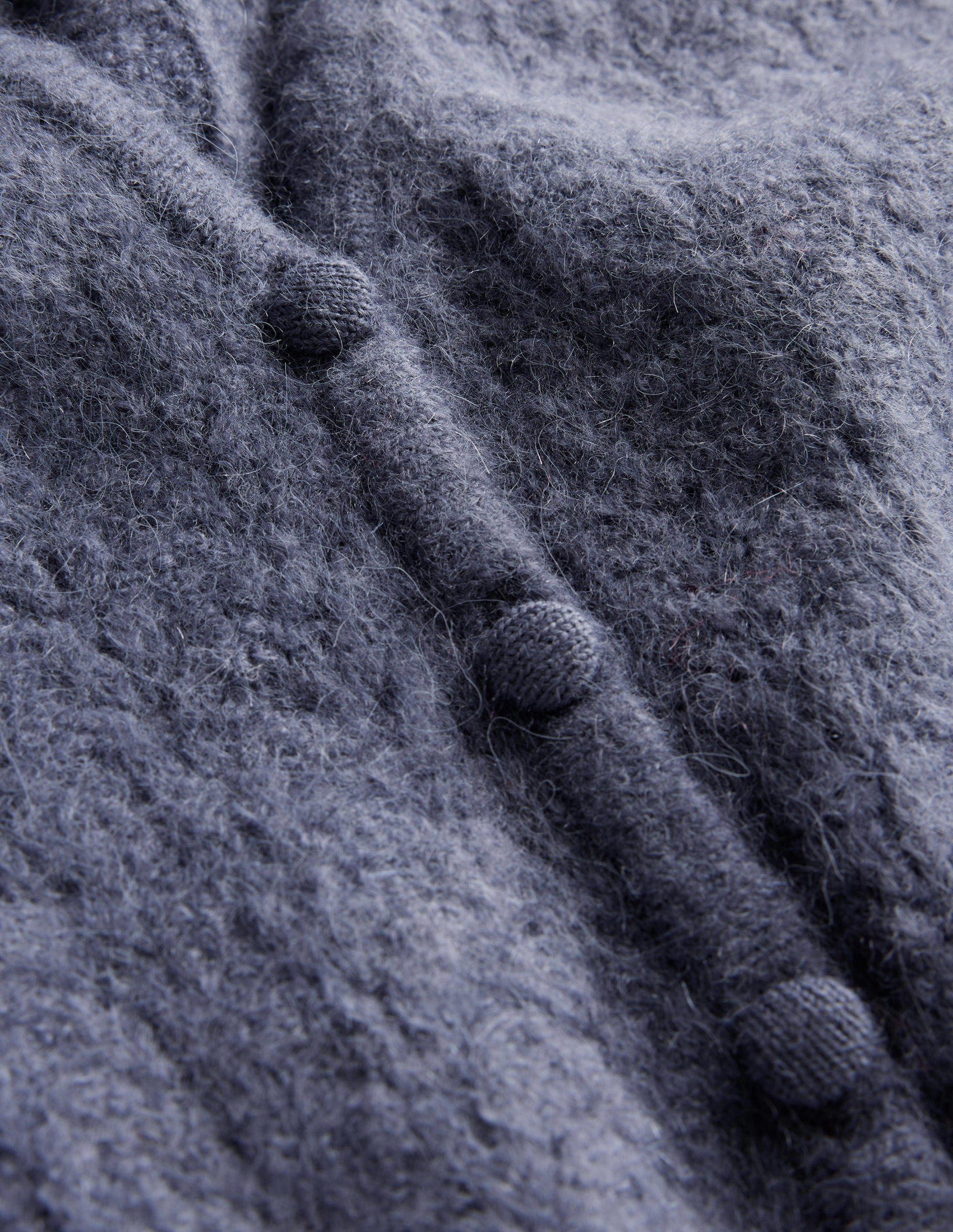 Pointelle Cardigan-Nightshadow Blue - Image 6