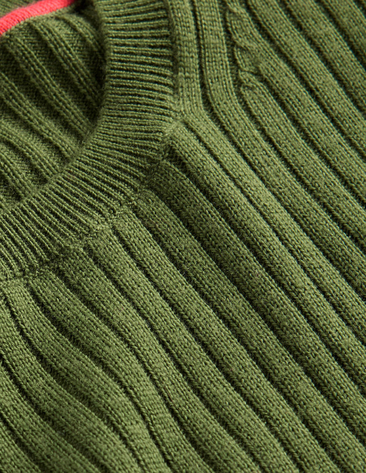 Ribbed Merino Jumper-Park Ranger - Image 6