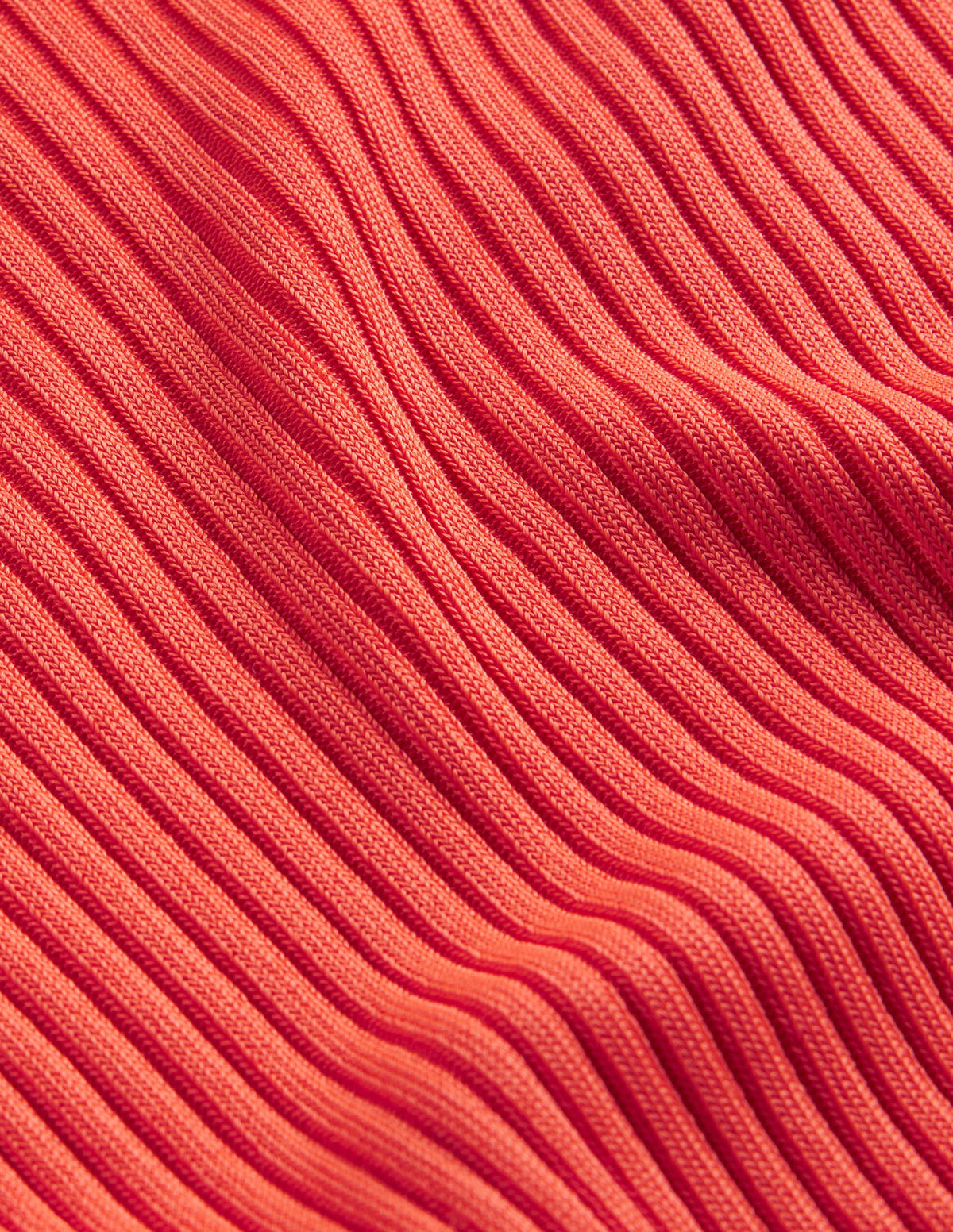 Ribbed Slash Neck Sweater-Vermillion Red-7