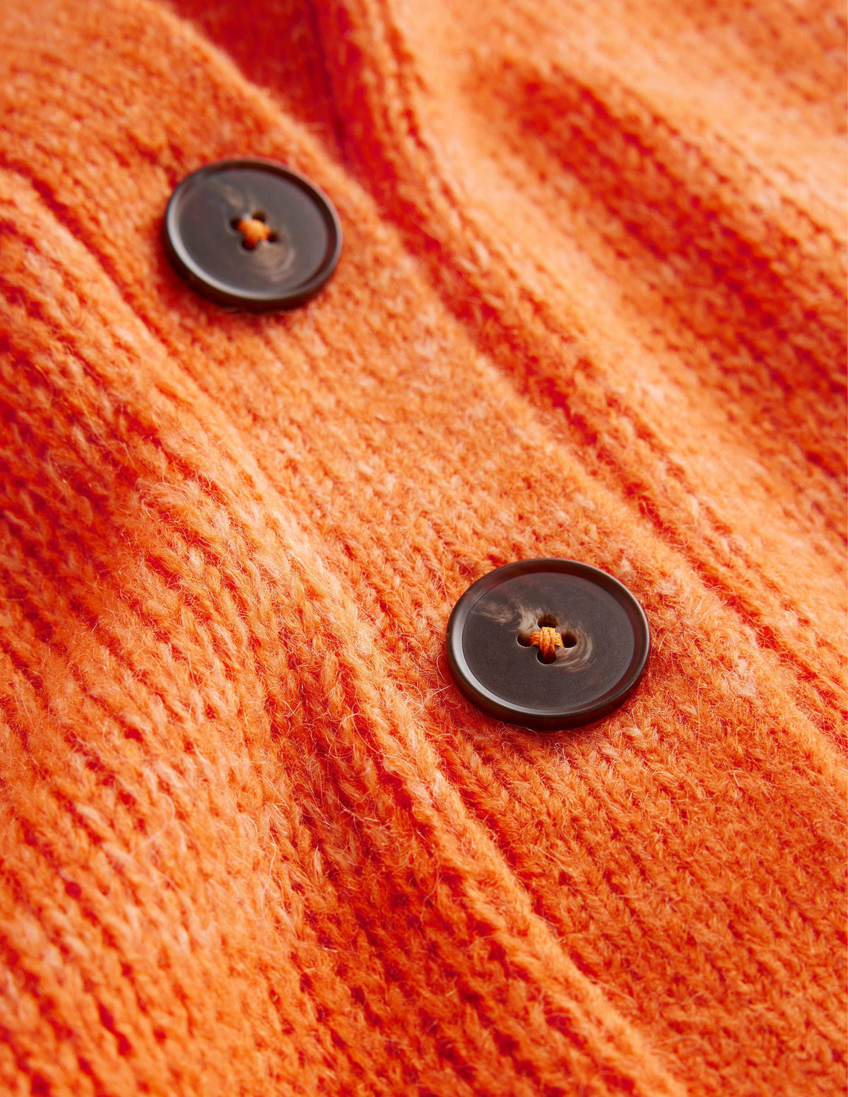 Fluffy Cardigan-Orange Ombre - Image 6