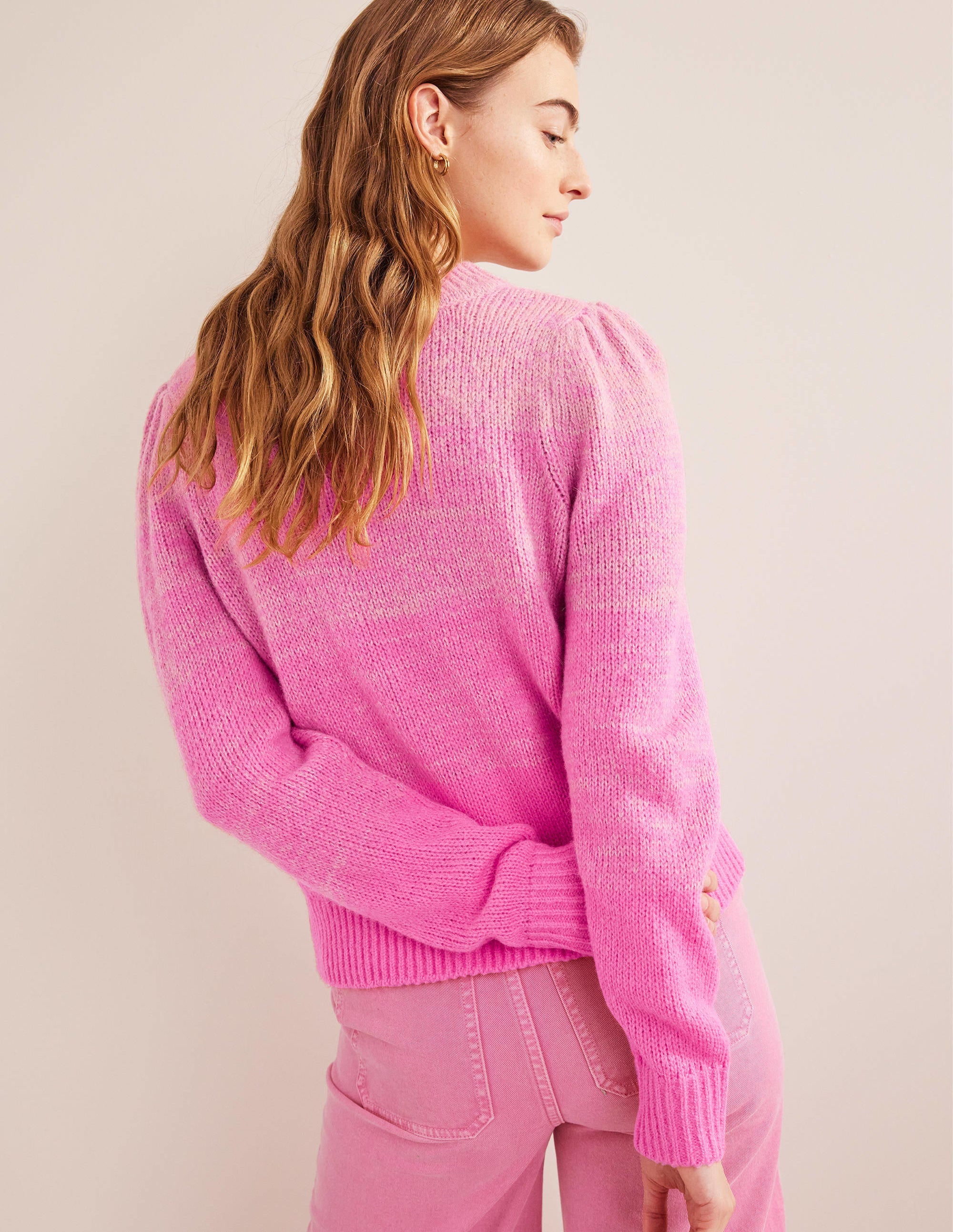 Fluffy Sweater-Pink Ombre - Image 3