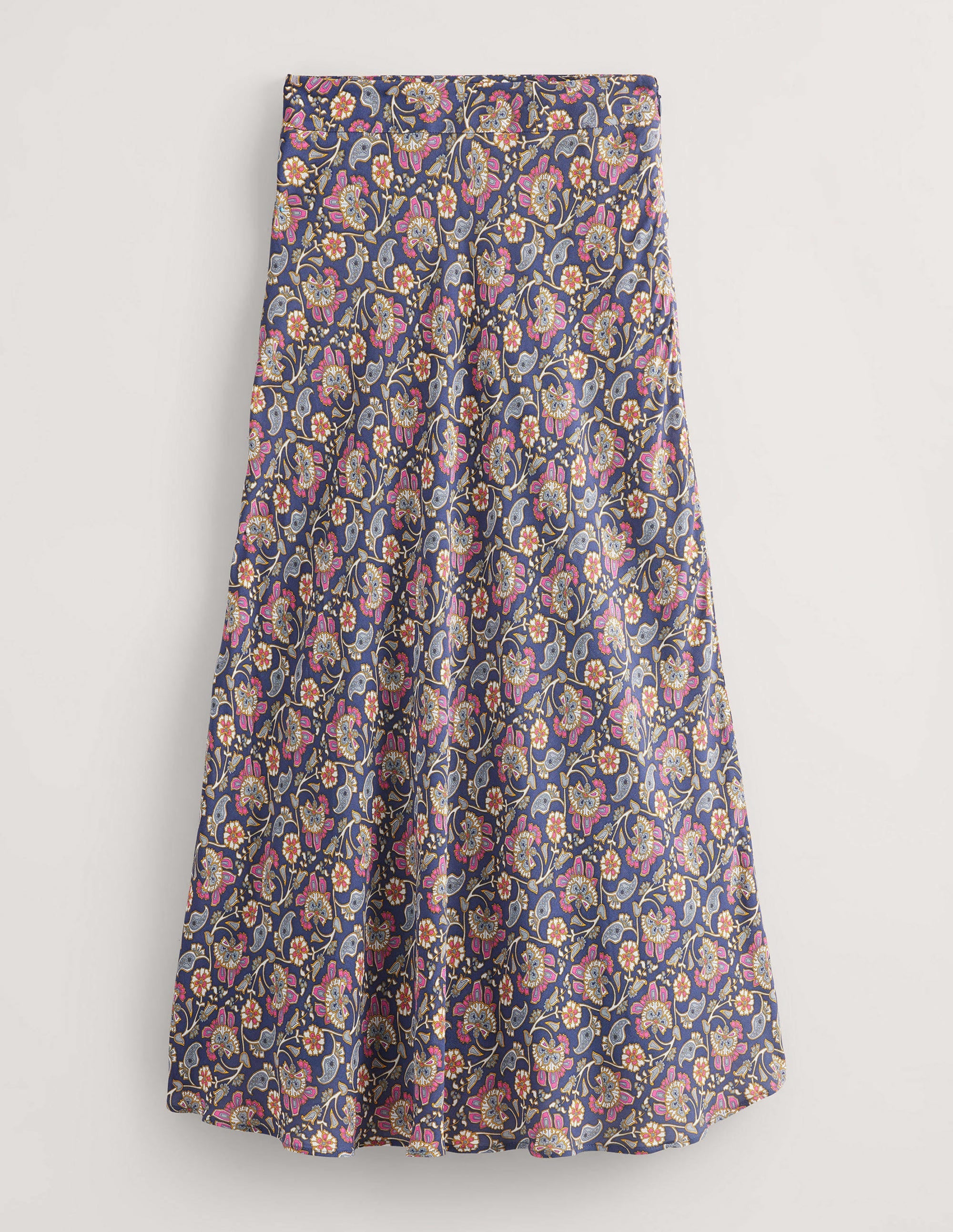 Cecelia Midi Skirt-Nightshadow, Block Paisley - Image 5