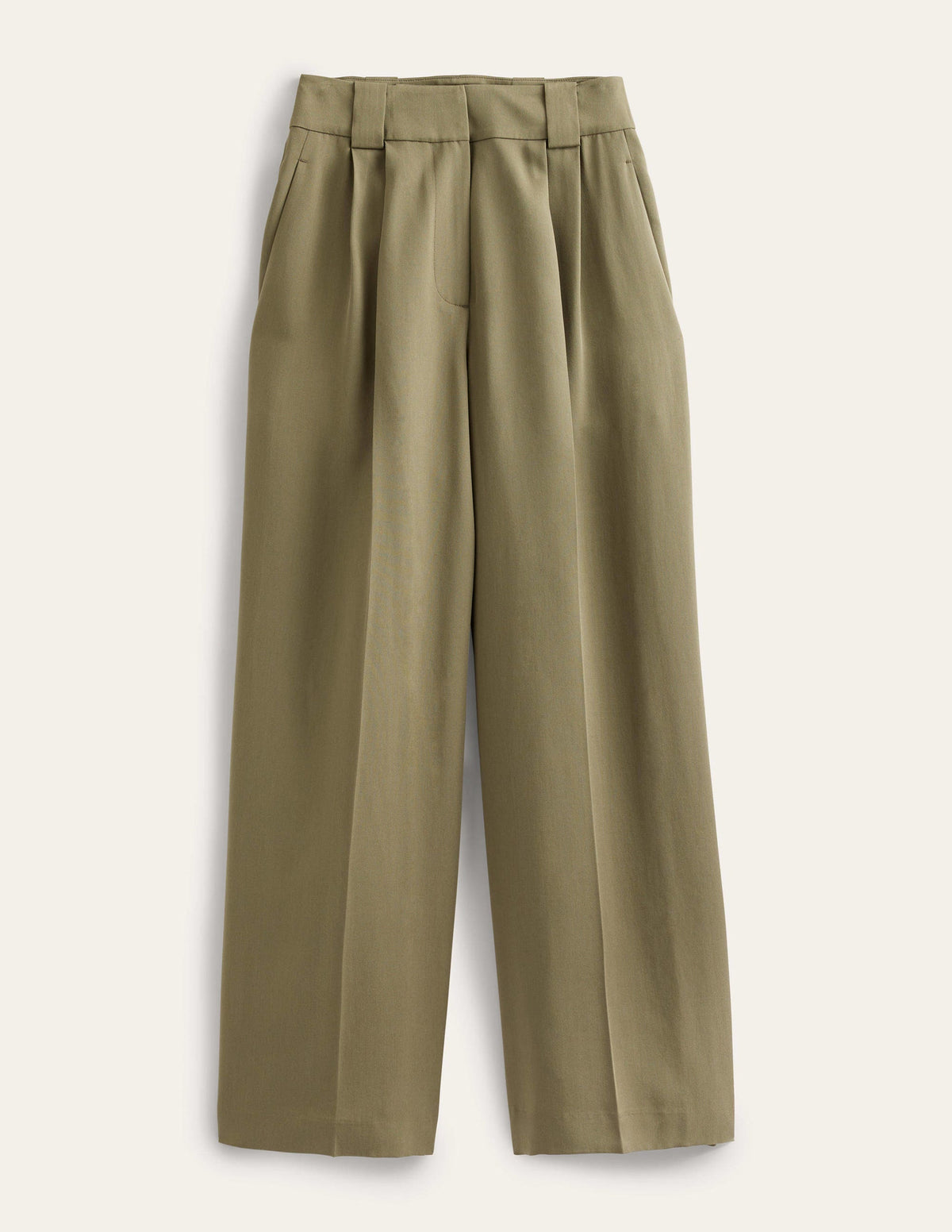 Islington Wide Leg Pants-Washed Khaki - Image 5