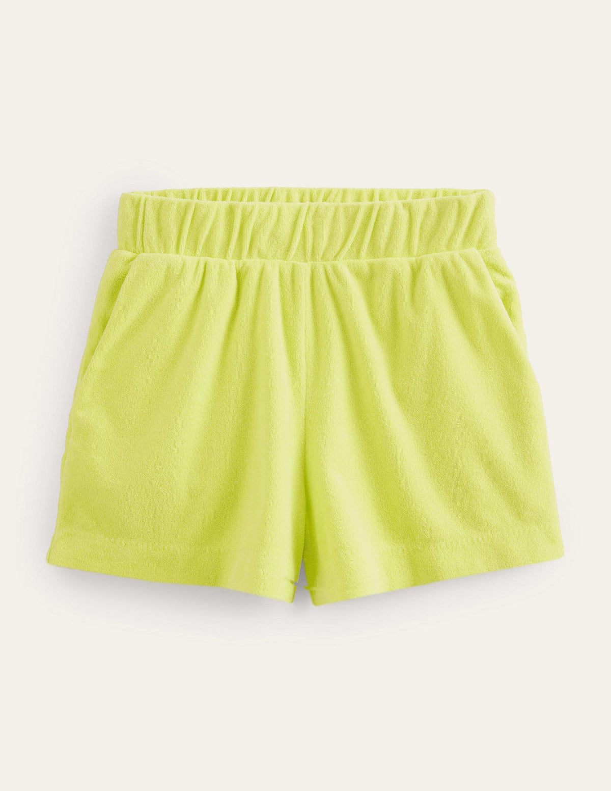 Towelling Shorts-Citrus-5