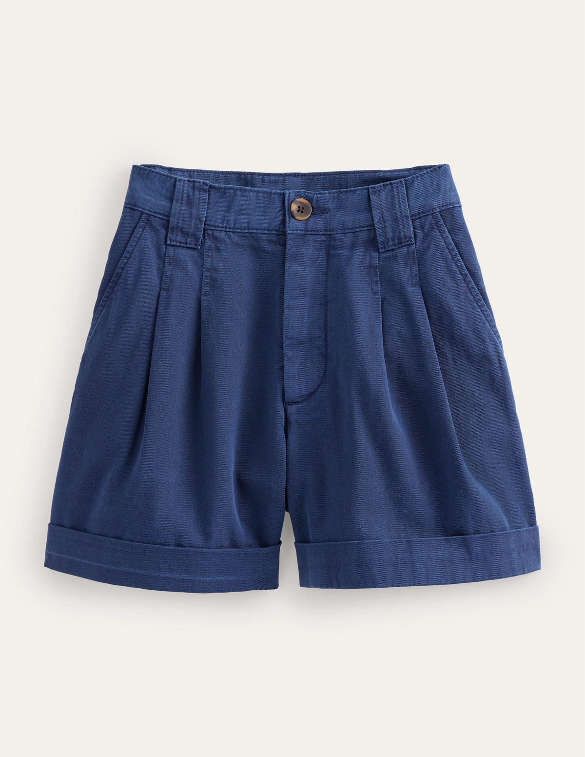 Casual Cotton Shorts-Night Blue - Image 5