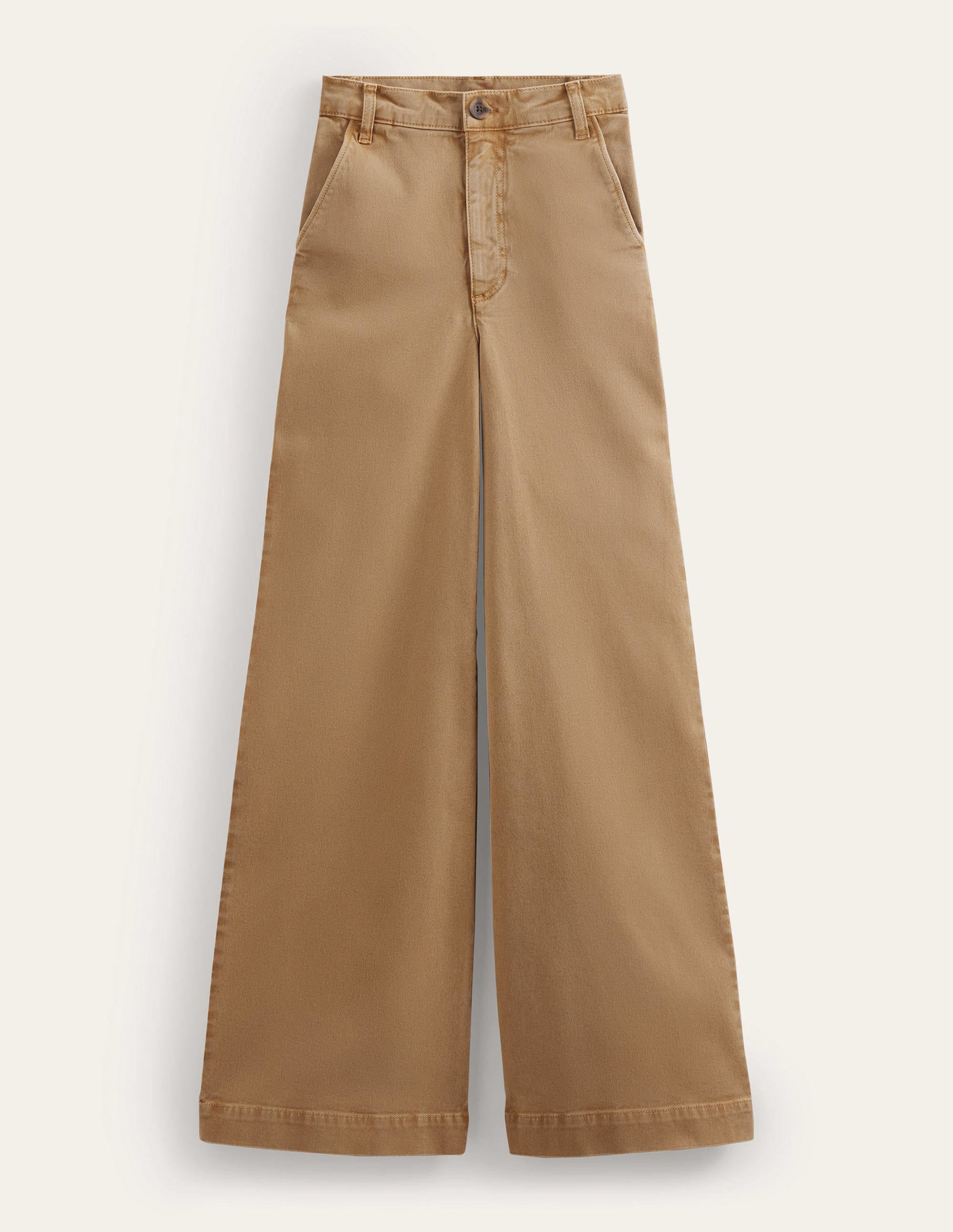 Casual Wide Leg Pants-Brown - Image 7