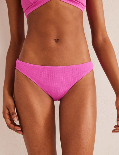 Arezzo Texture Bikini Bottoms-Amazing Pink Texture