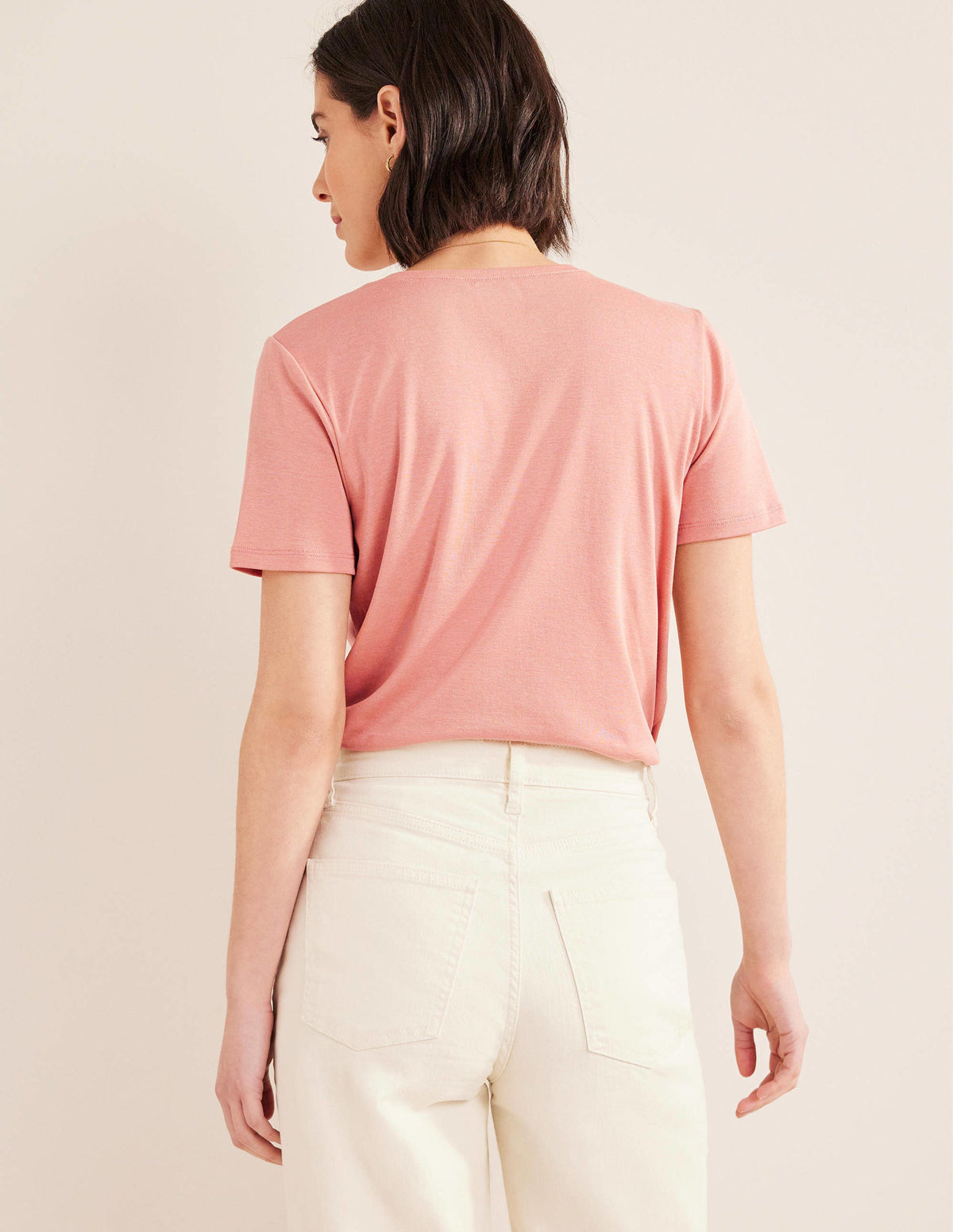 Soft Touch T-Shirt-Pink - Image 3