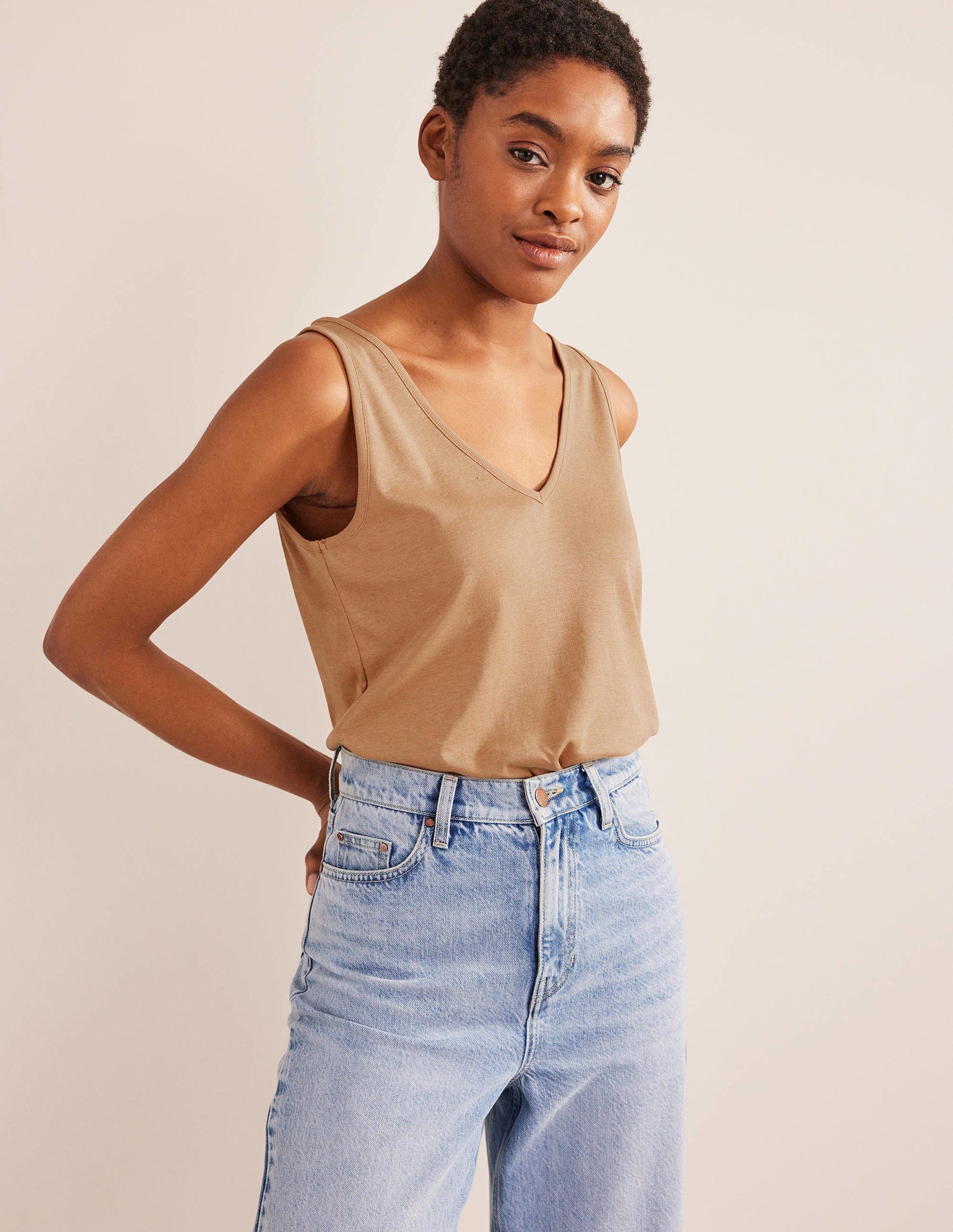 Soft Touch Tank-Camel-1