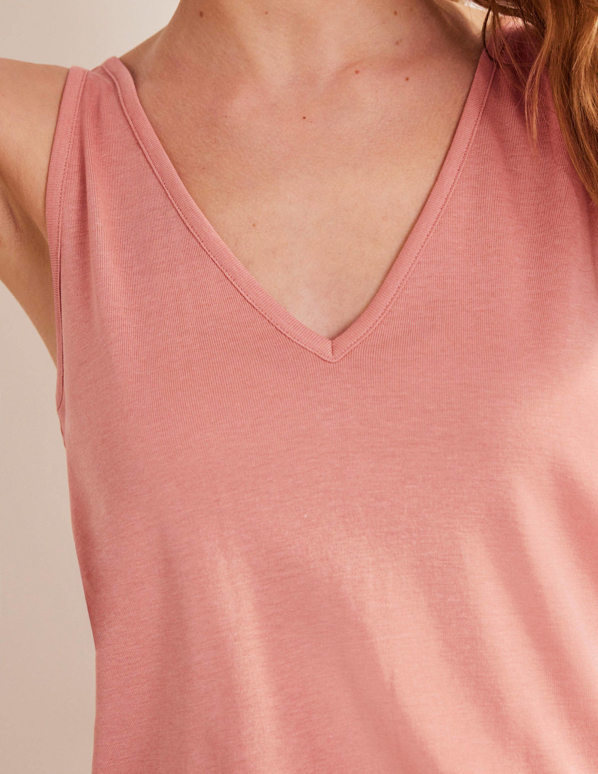 Soft Touch Tank-Pink - Image 2