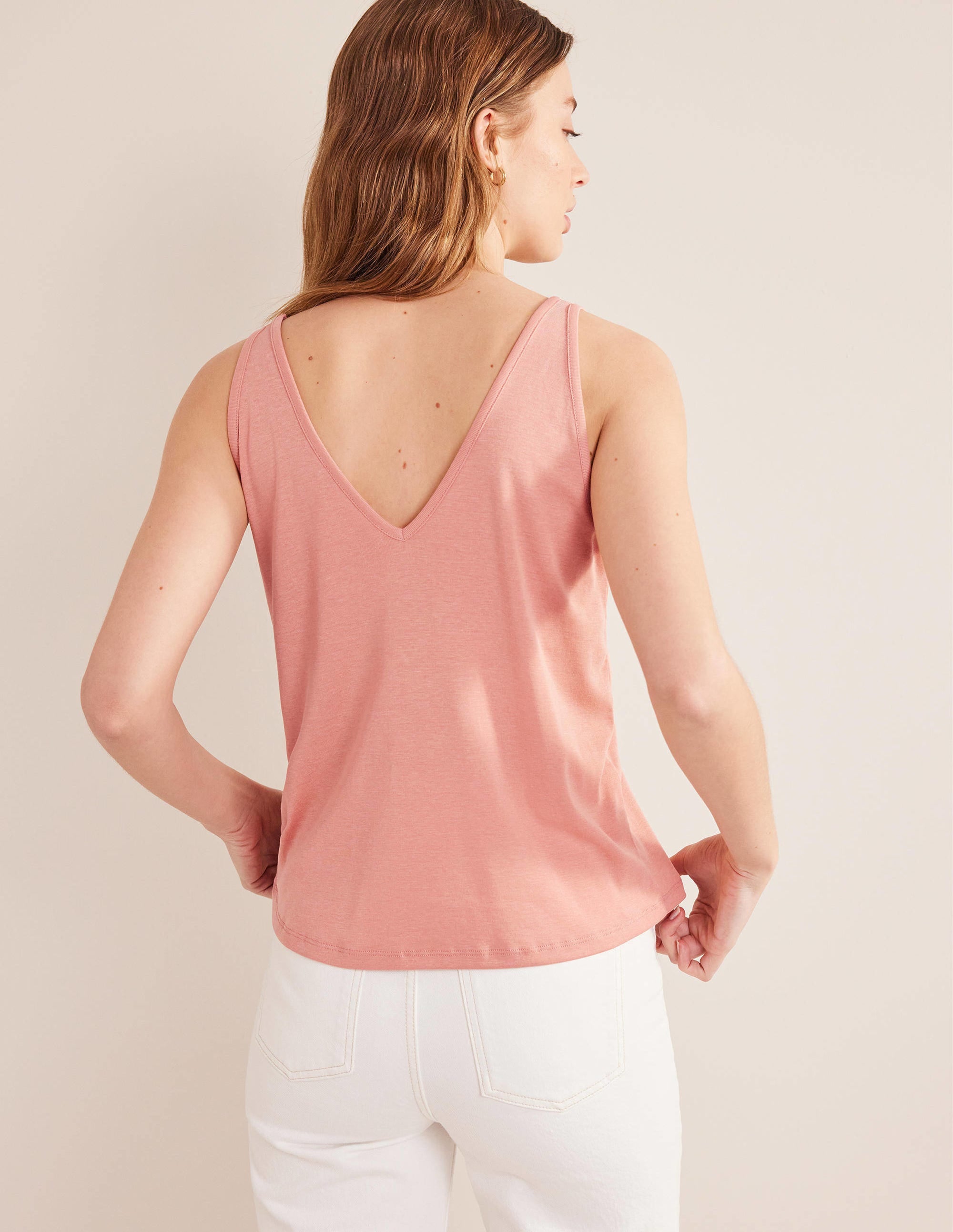Soft Touch Tank-Pink - Image 3