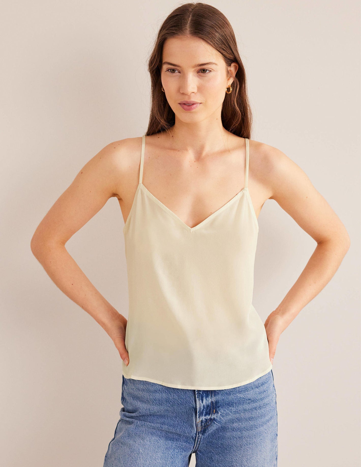 Silk Cami-Ivory