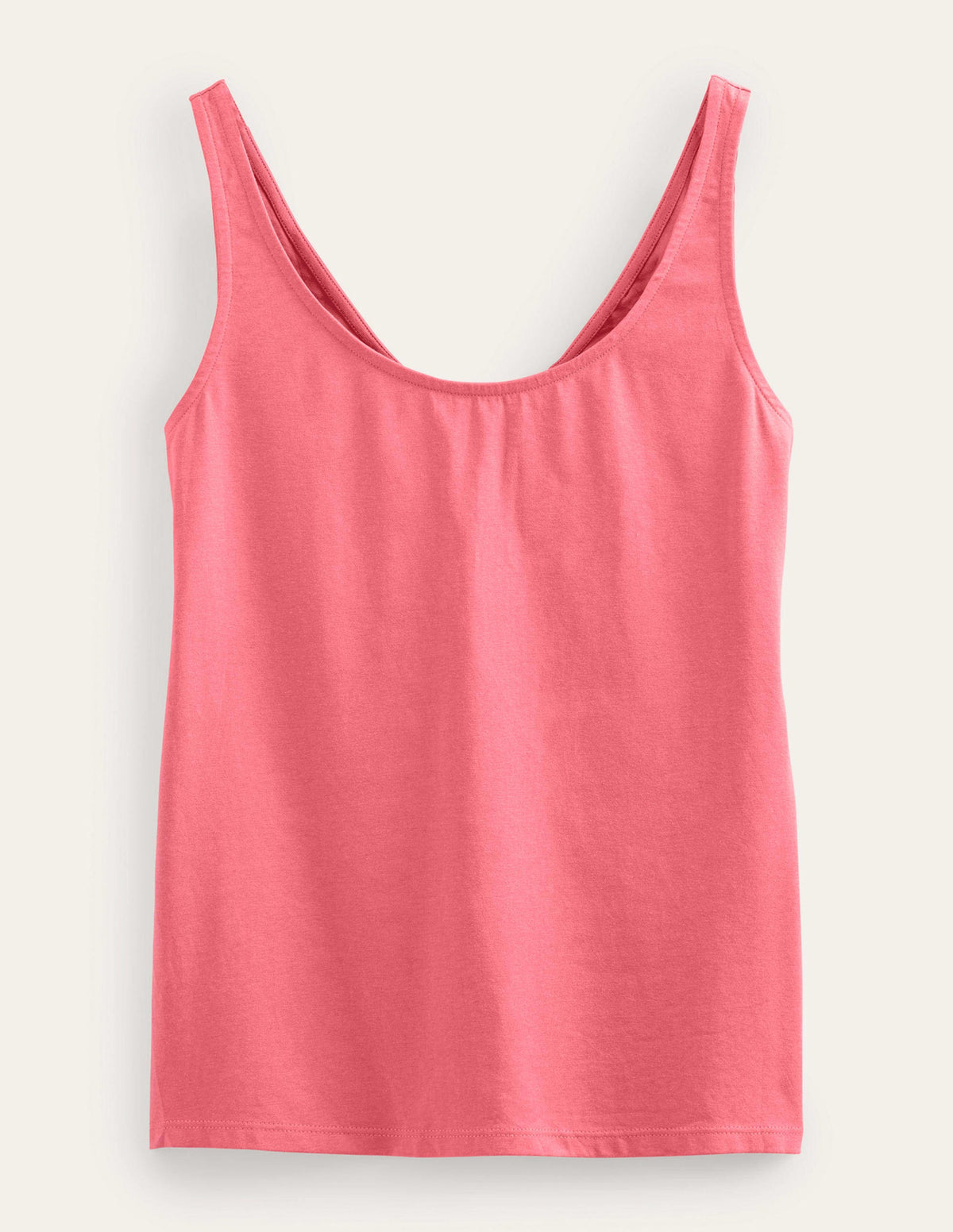 Open Back Tank Top-Festival Pink-6
