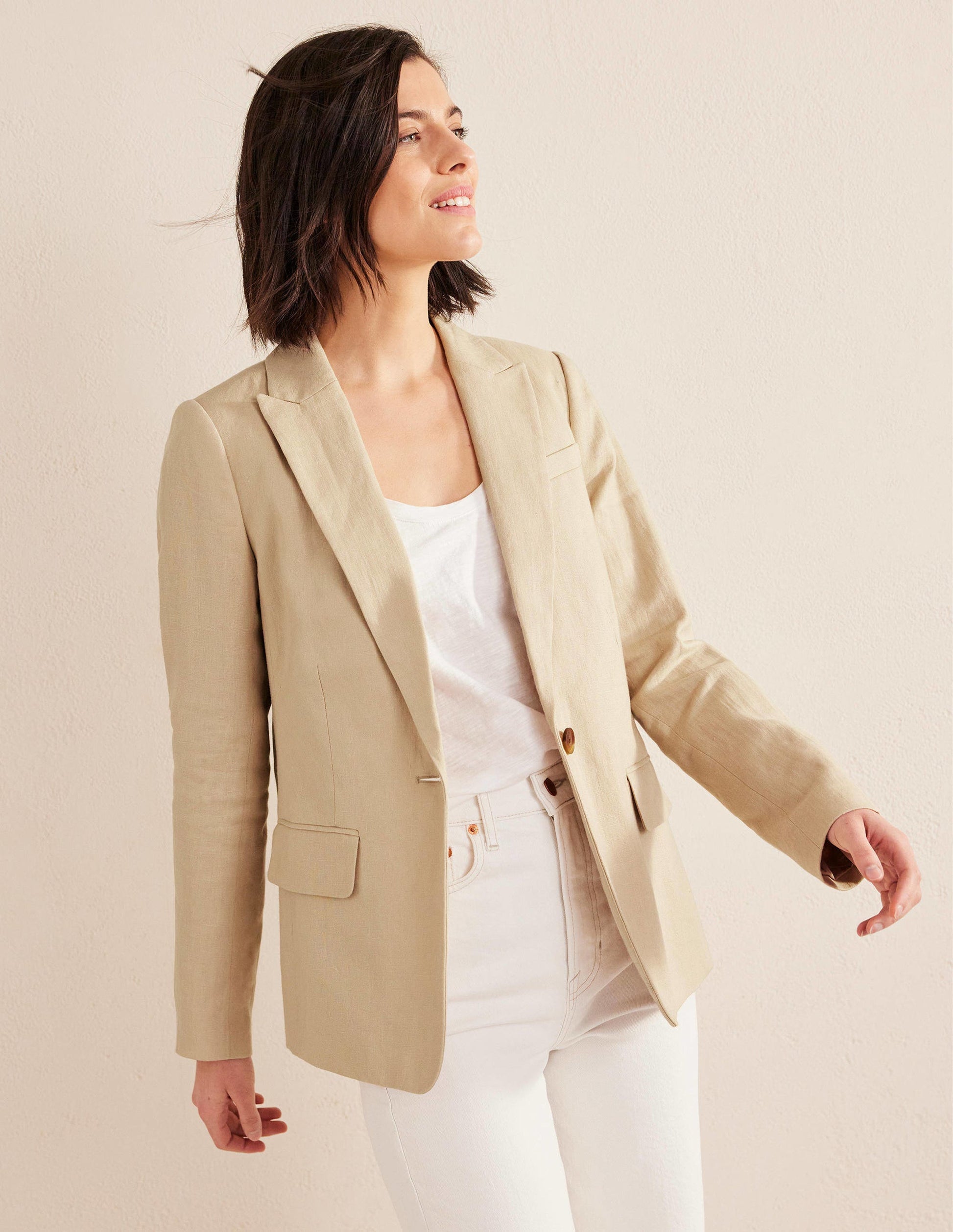 The Cambridge Linen Blazer-Rope-1