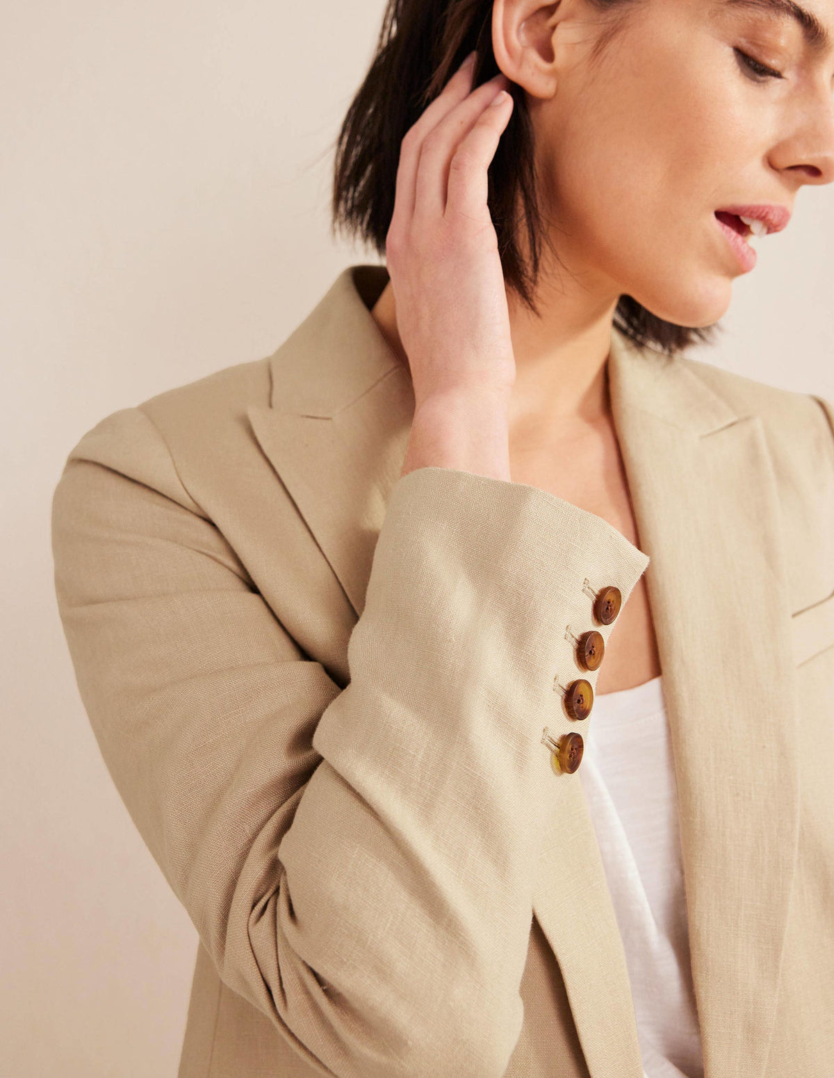 The Cambridge Linen Blazer-Rope - Image 2