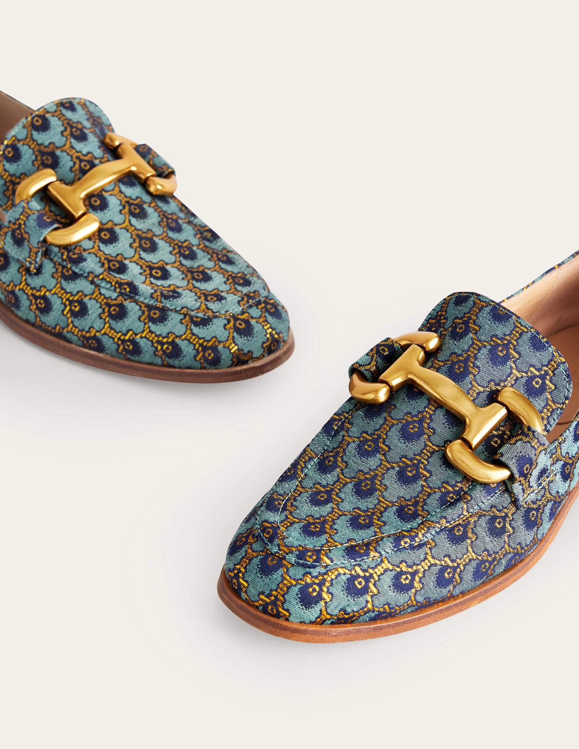 Iris Snaffle Loafers-Jacquard - Image 4