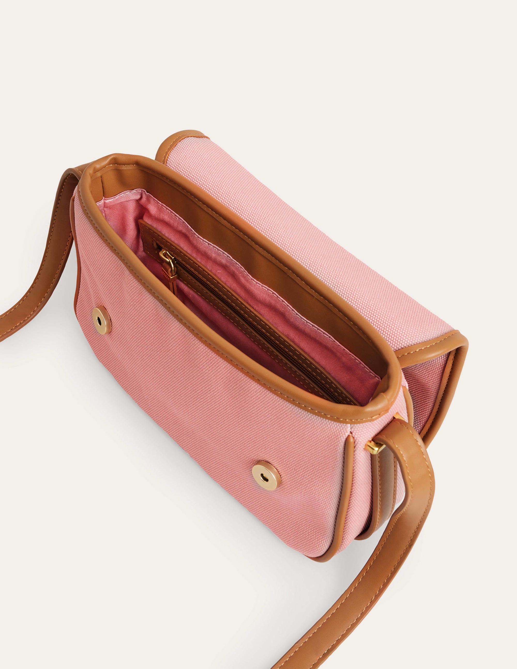 Structured Cross-Body Bag-Blush - Image 5