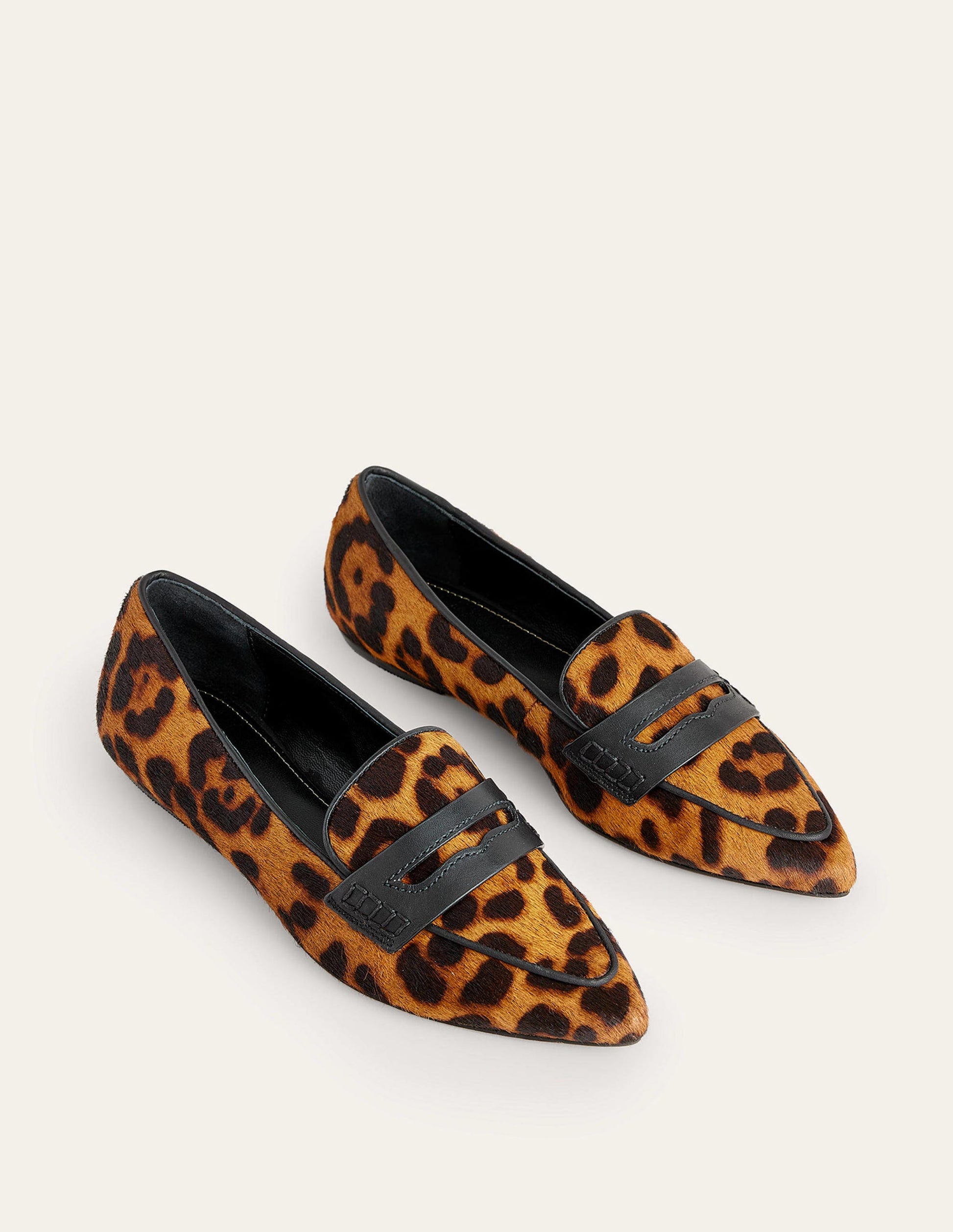 Pointed Loafers-Classic Leopard-3