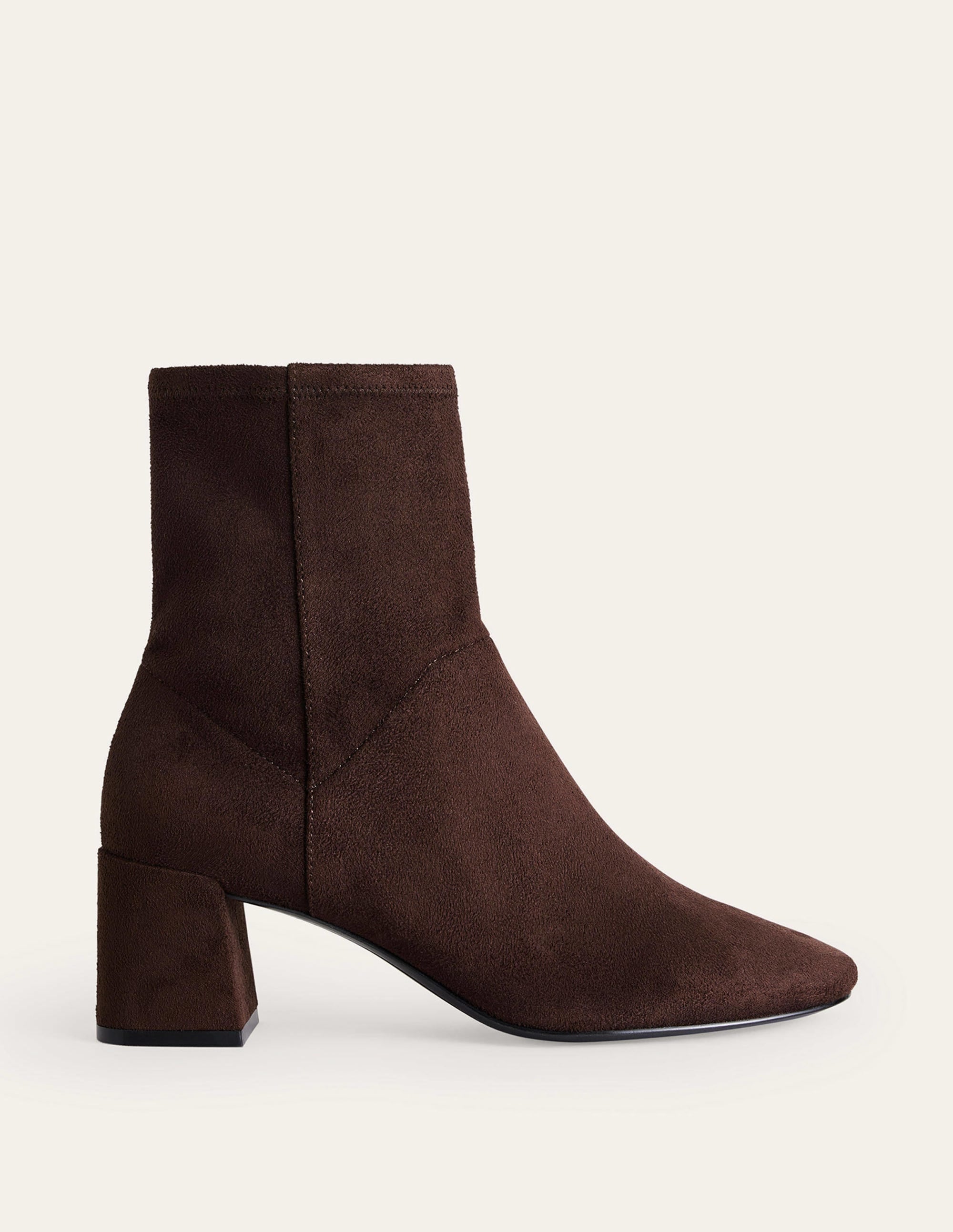 Stretch Ankle Boot-Chocolate - Image 2