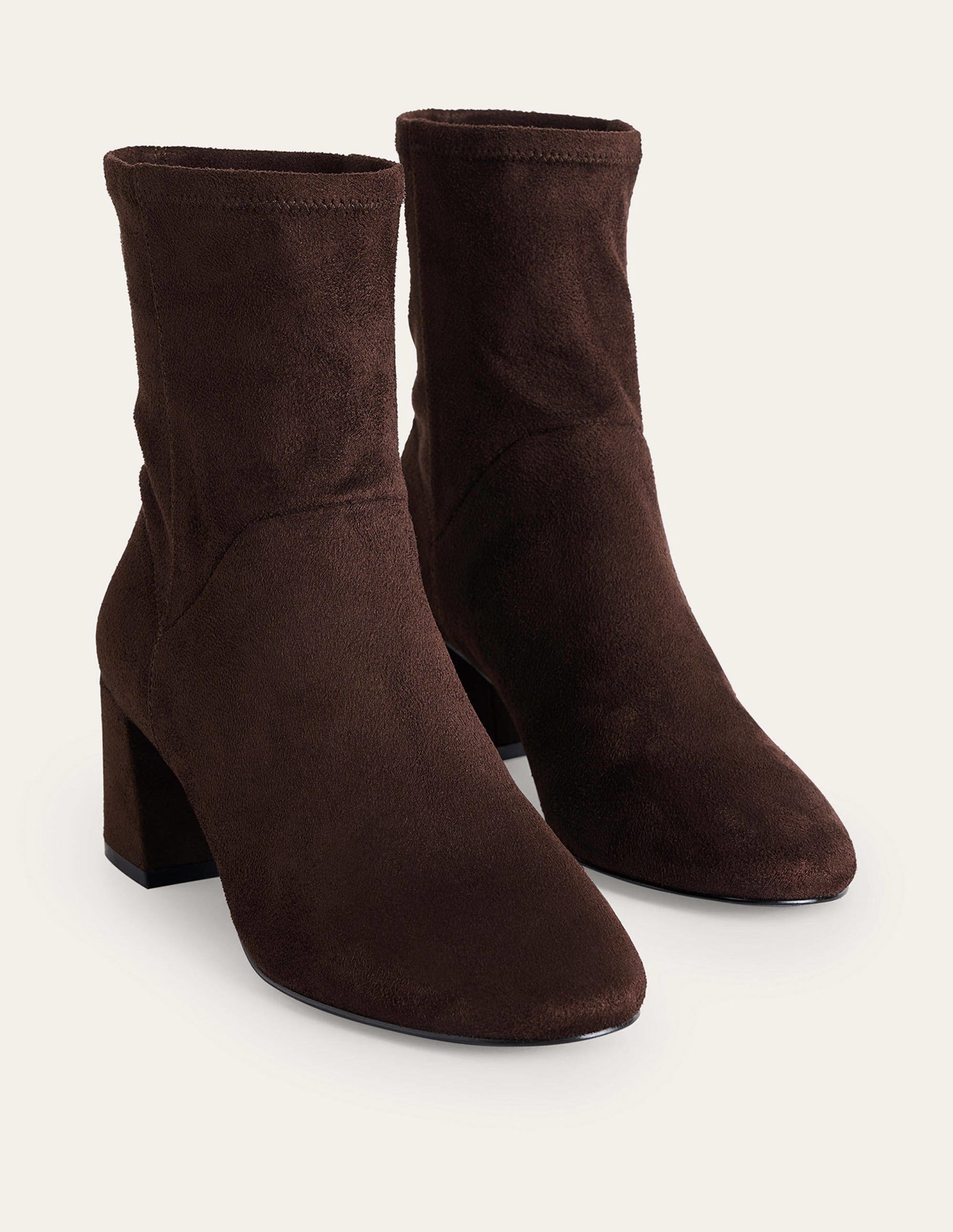 Stretch Ankle Boot-Chocolate-3