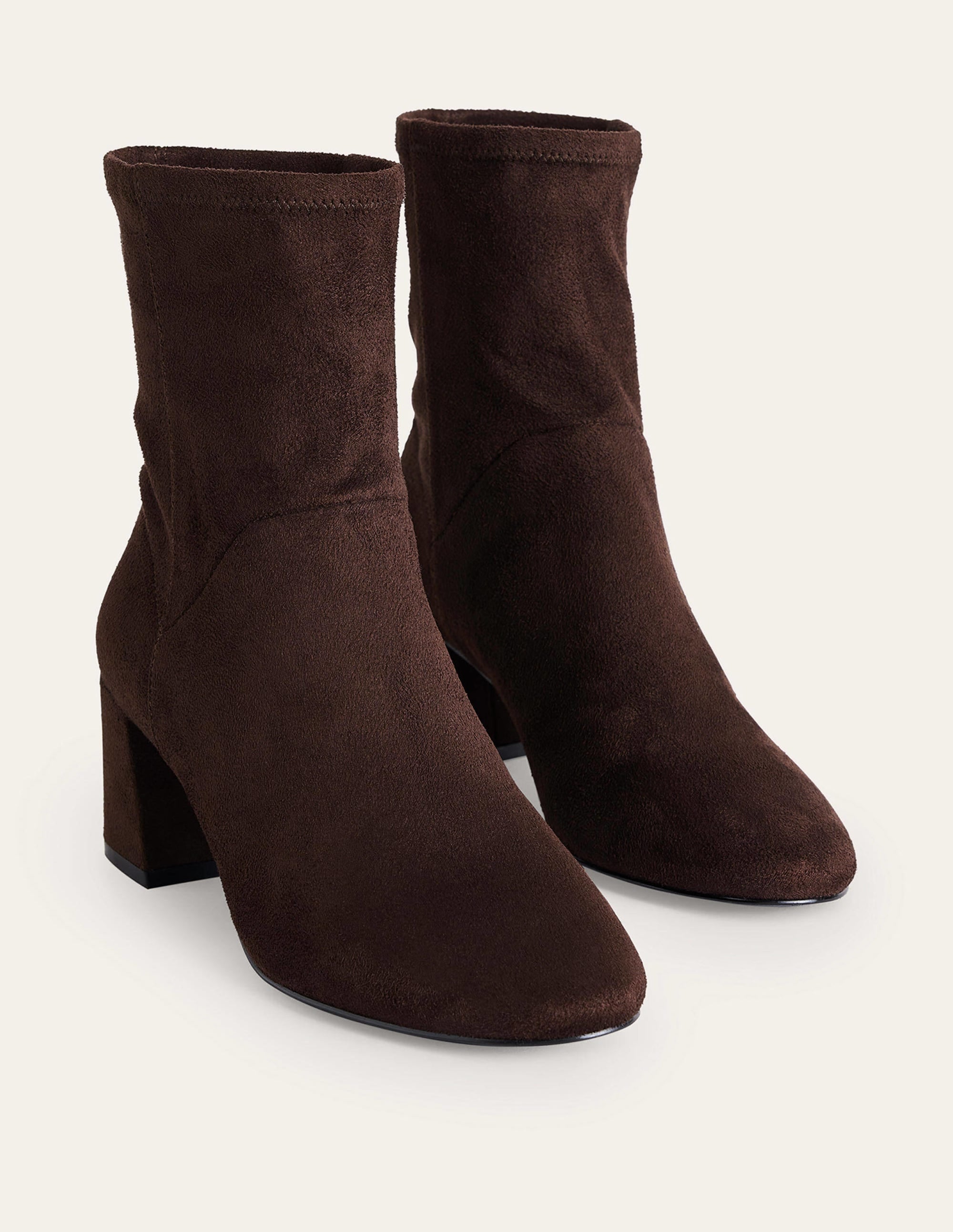 Stretch Ankle Boot-Chocolate - Image 3