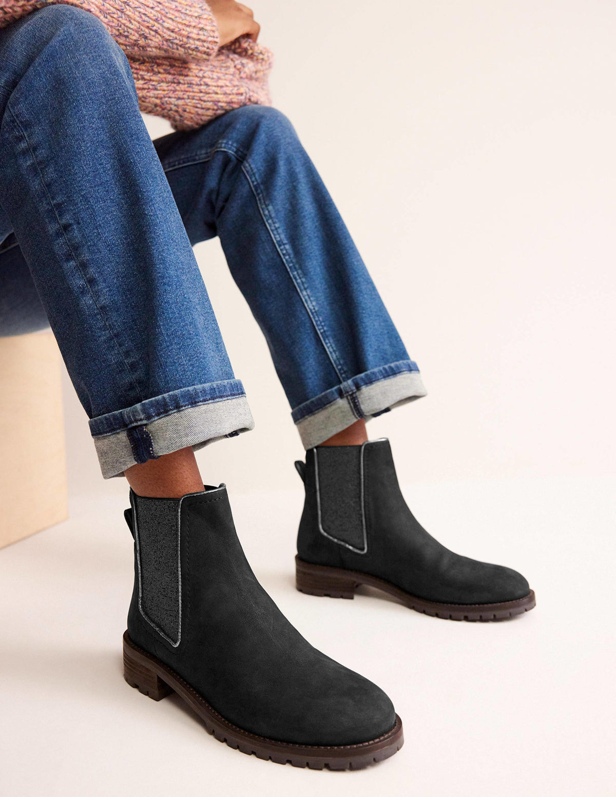 Freya Chelsea Boots-Black-1