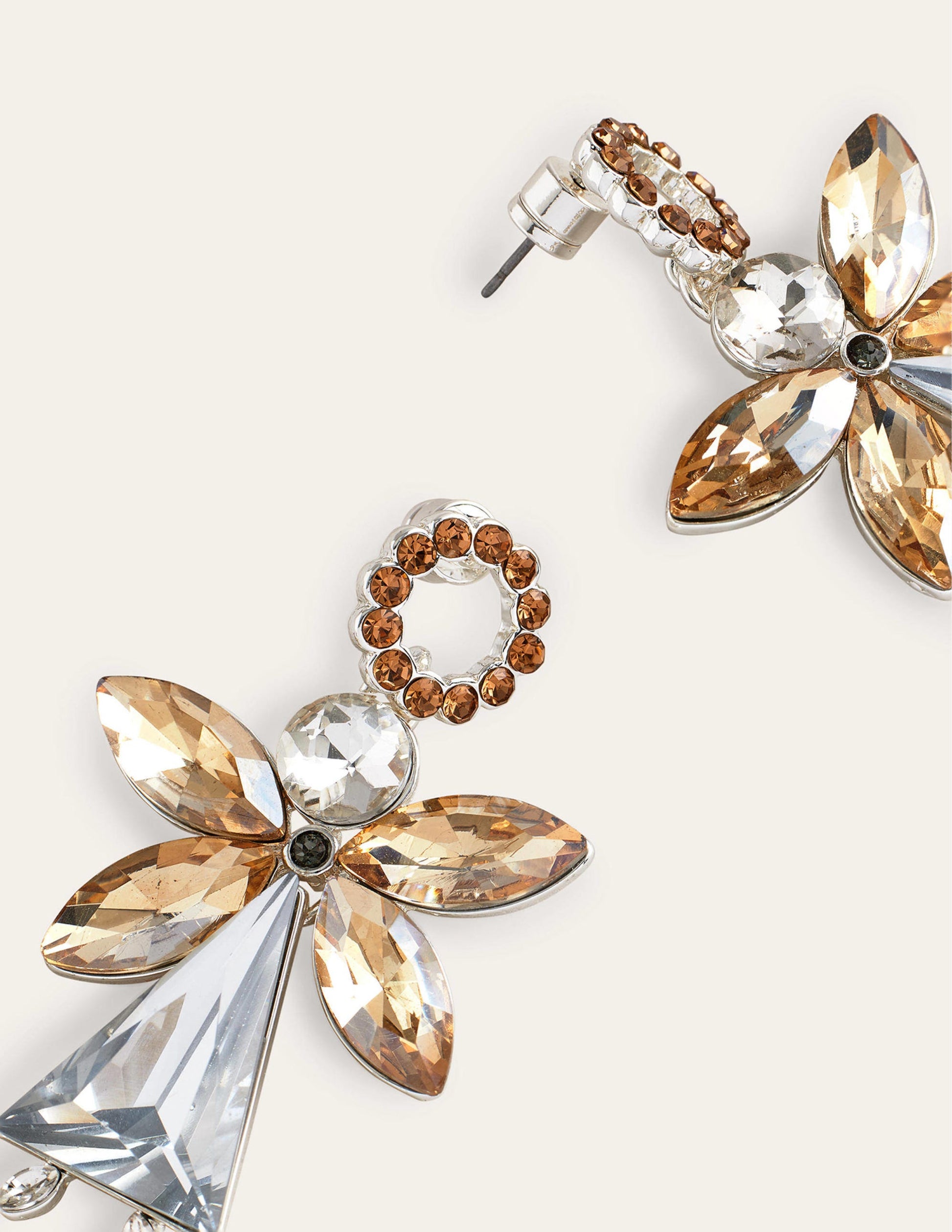 Festive Jewelled Earrings-Angel-3