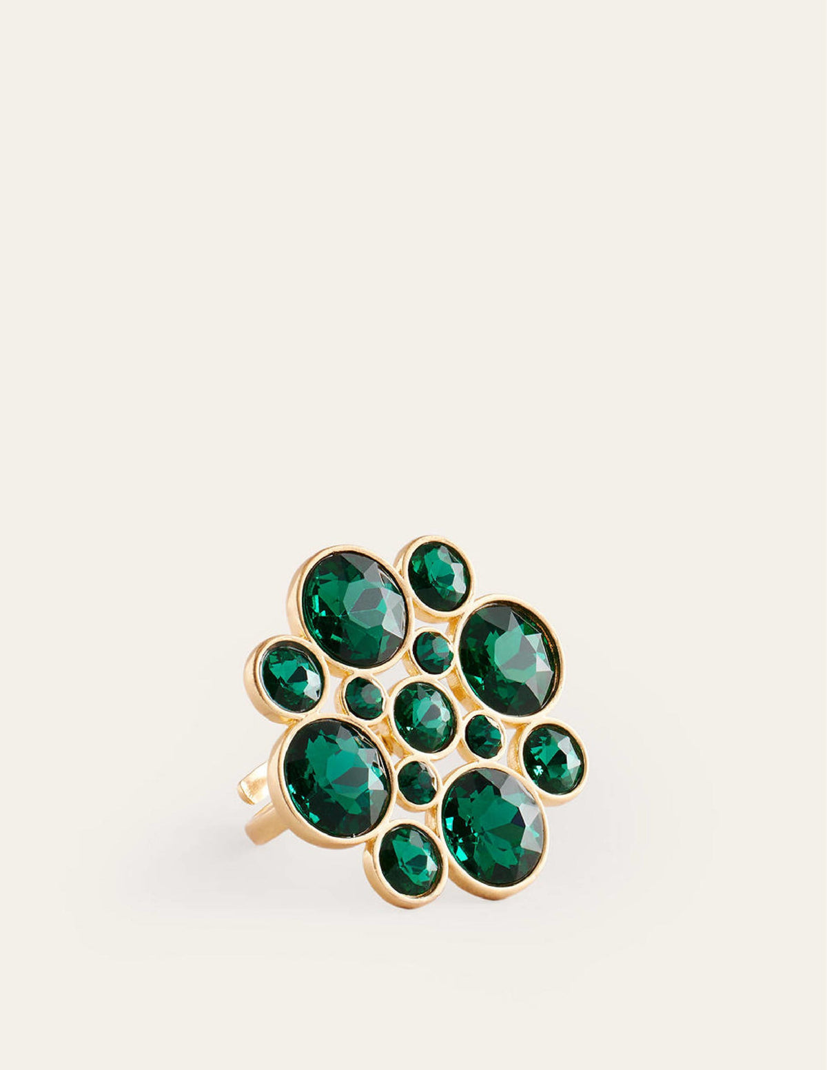 Andrea Jewel-Cluster Ring-Green - Image 2
