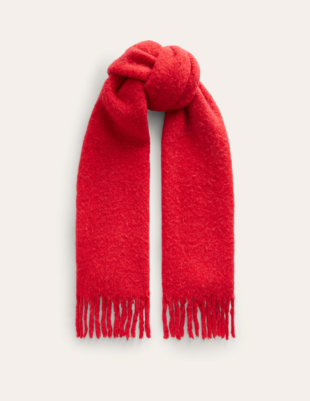 Fluffy Scarf-Brilliant Red - Image 3
