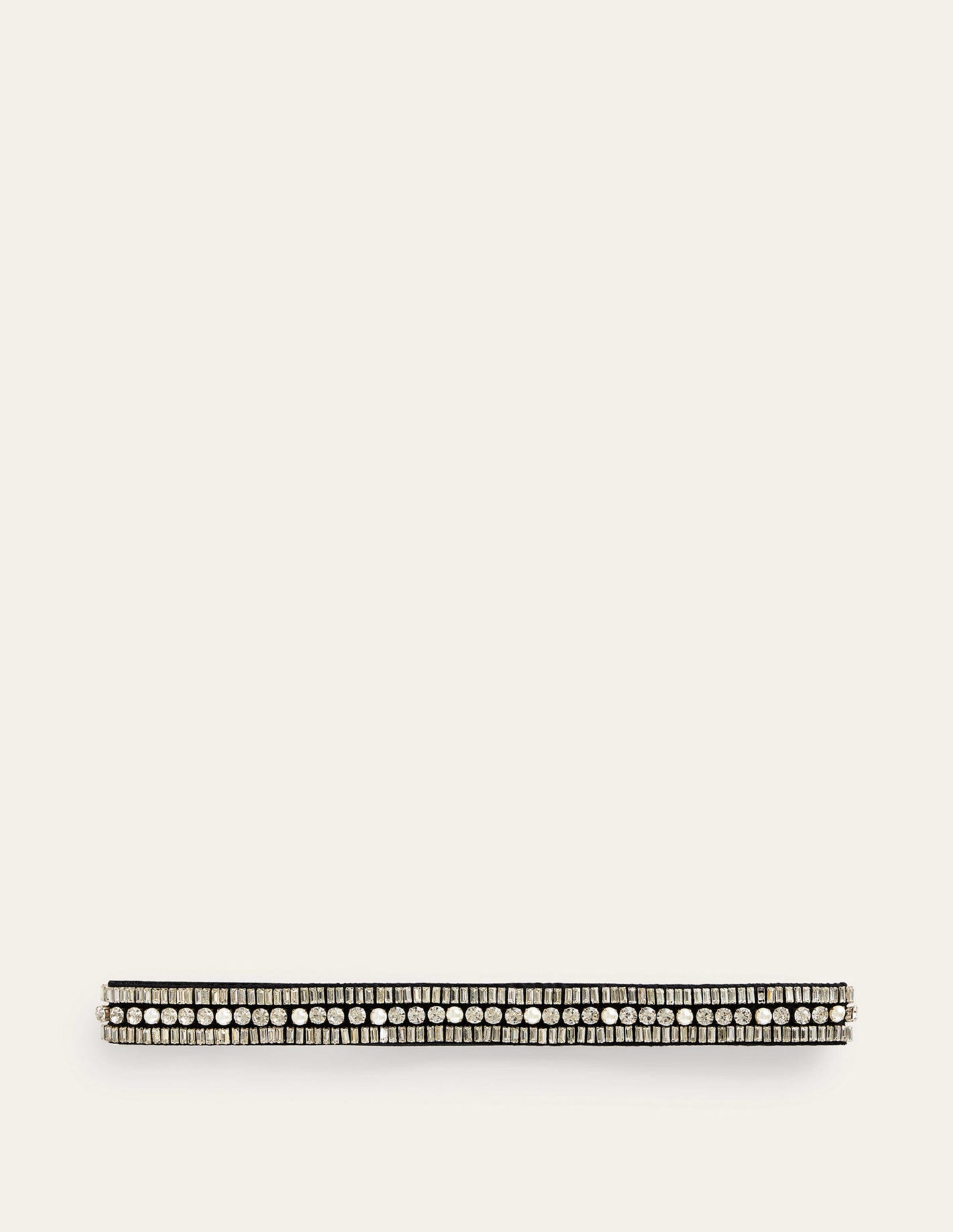 Embellished Headband-Silver