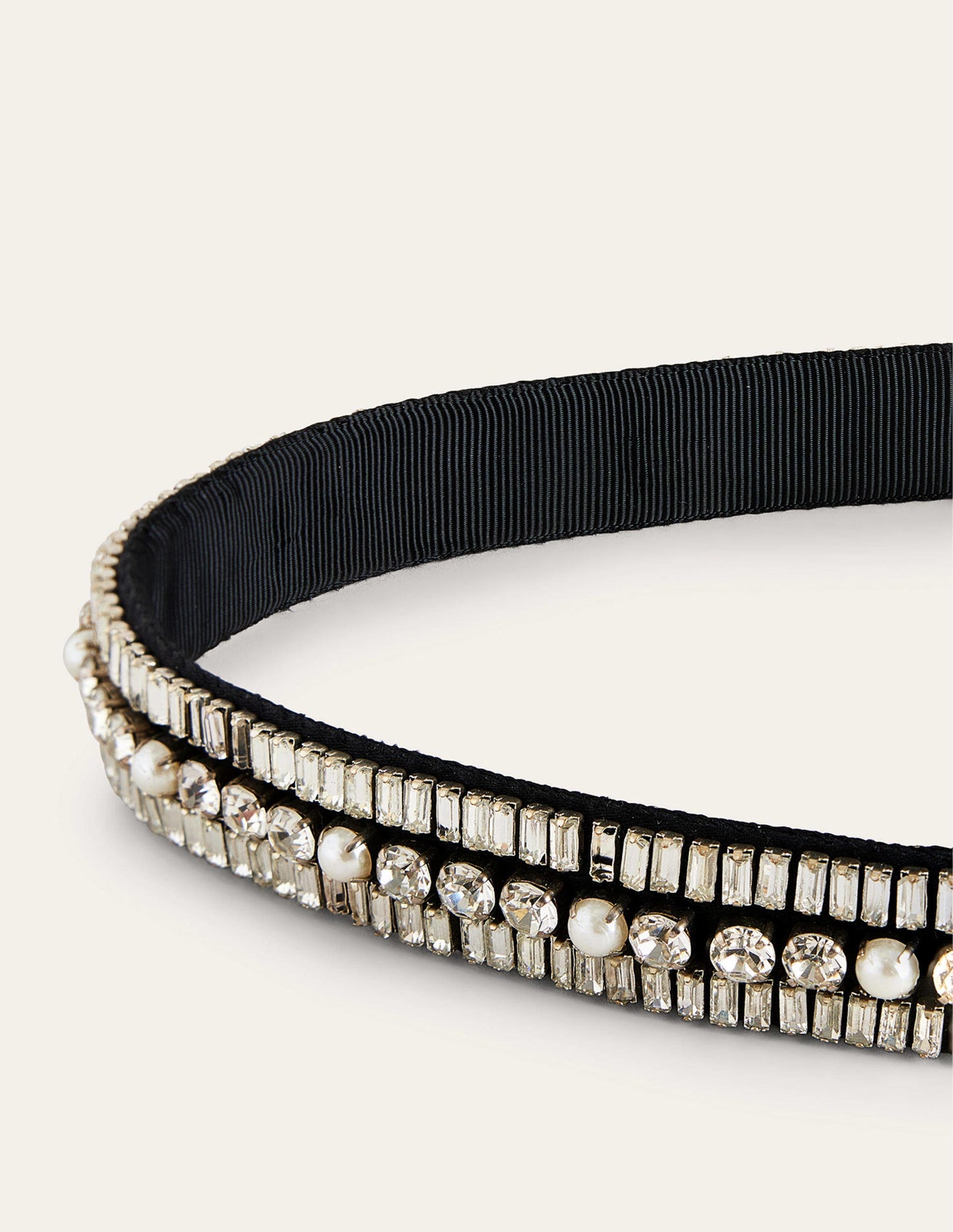 Embellished Headband-Silver