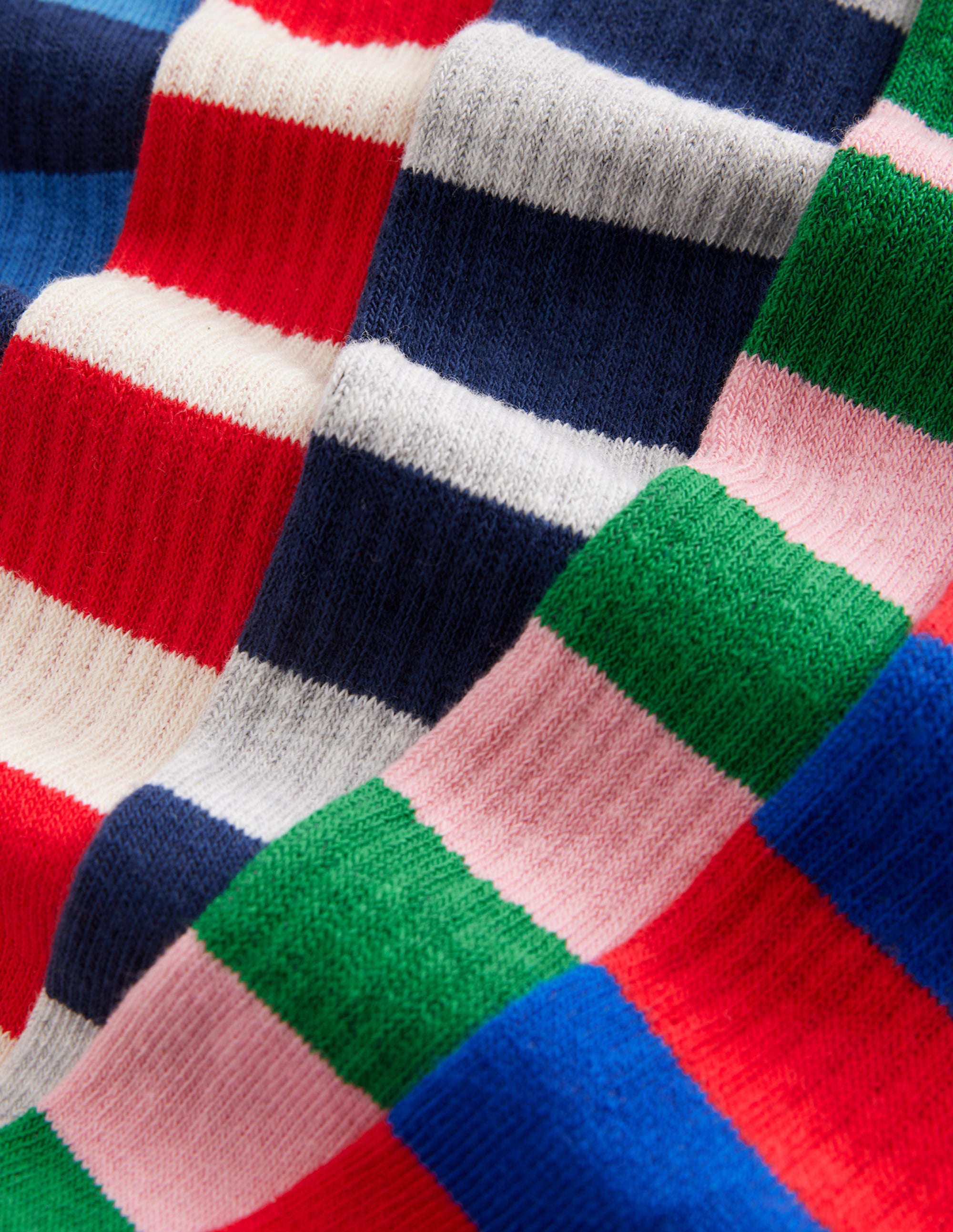 5-Pack Boot Socks-Multi Stripe - Image 2