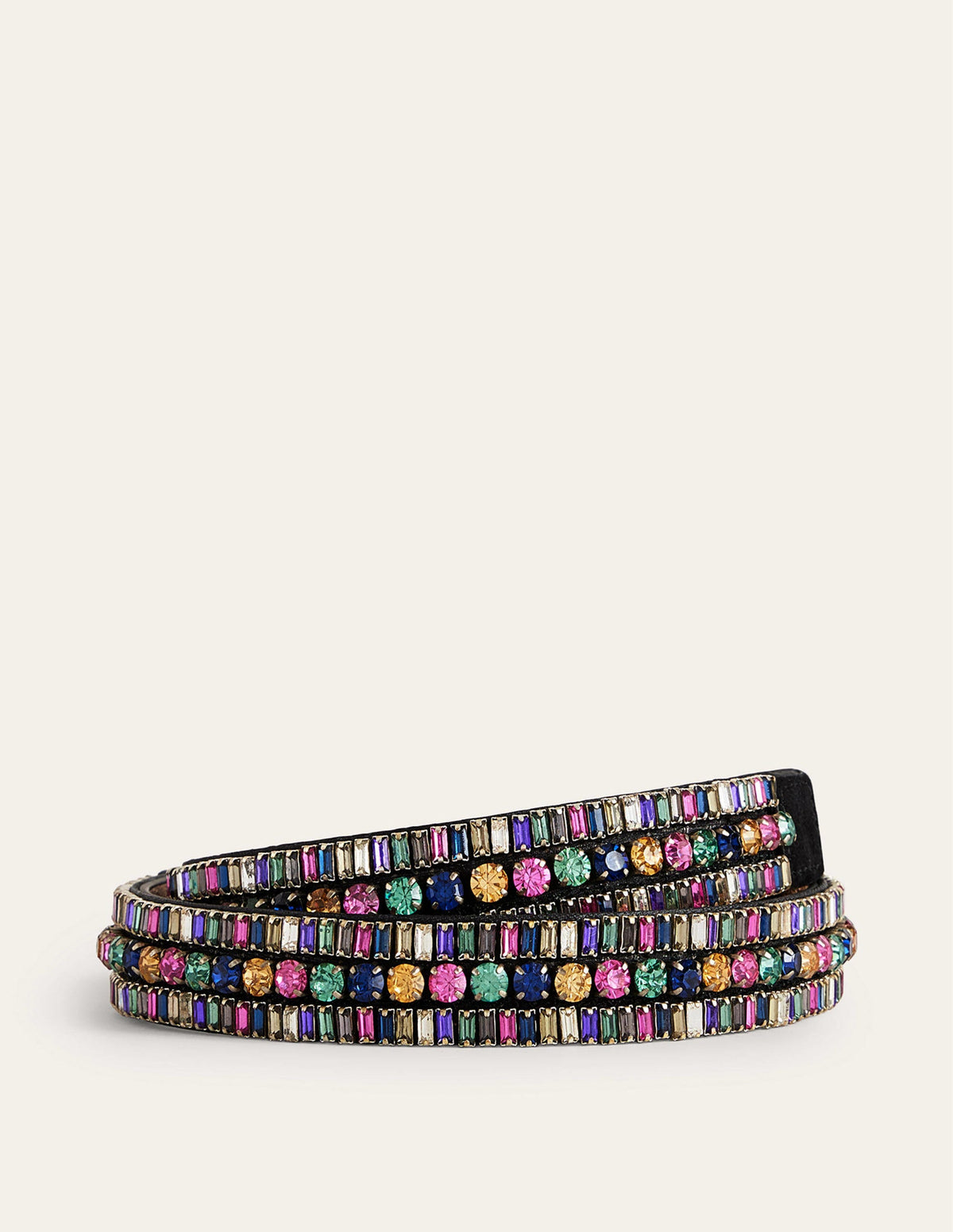 Embellished Waist Belt-Multi-2