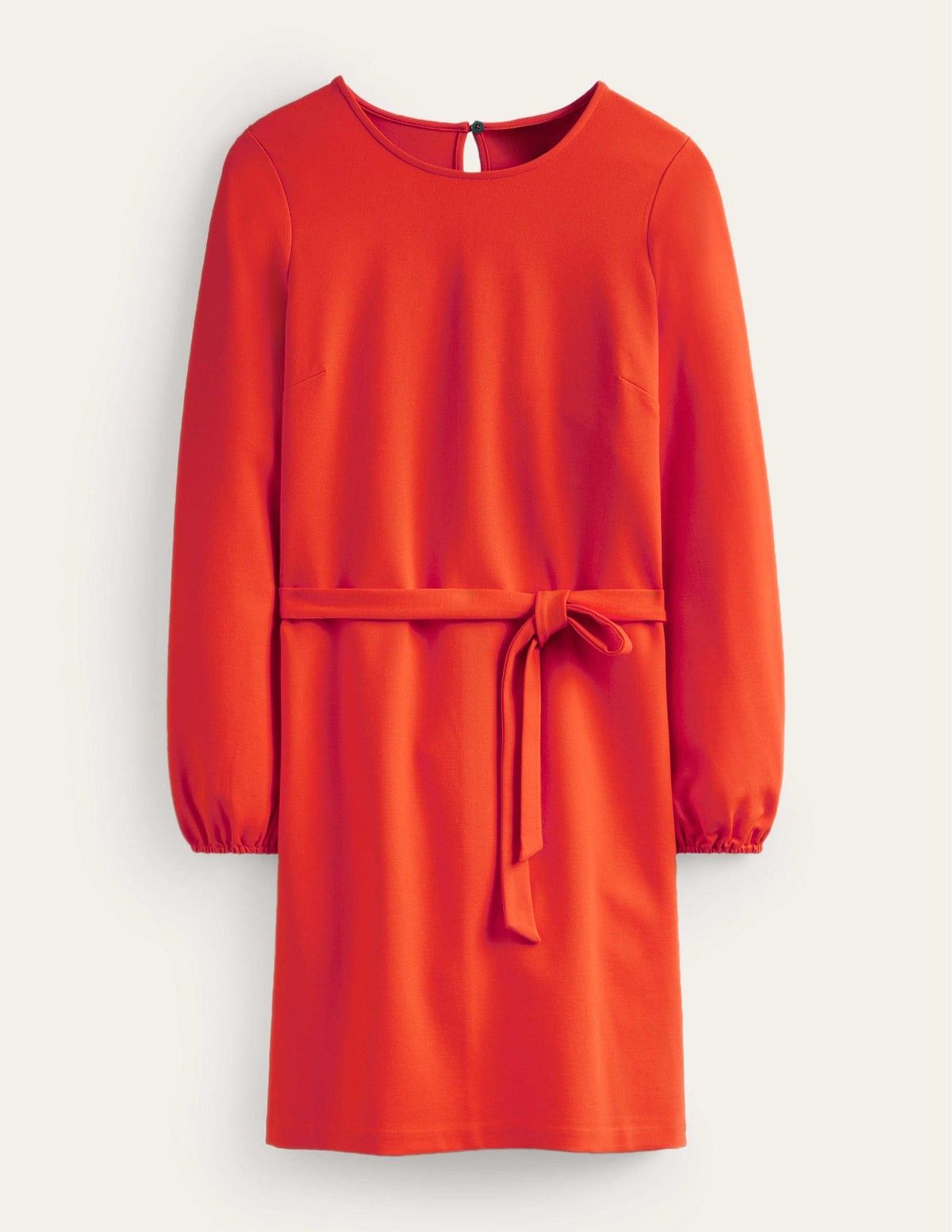 Violet Ponte Shift Dress-Fiesta Orange - Image 6